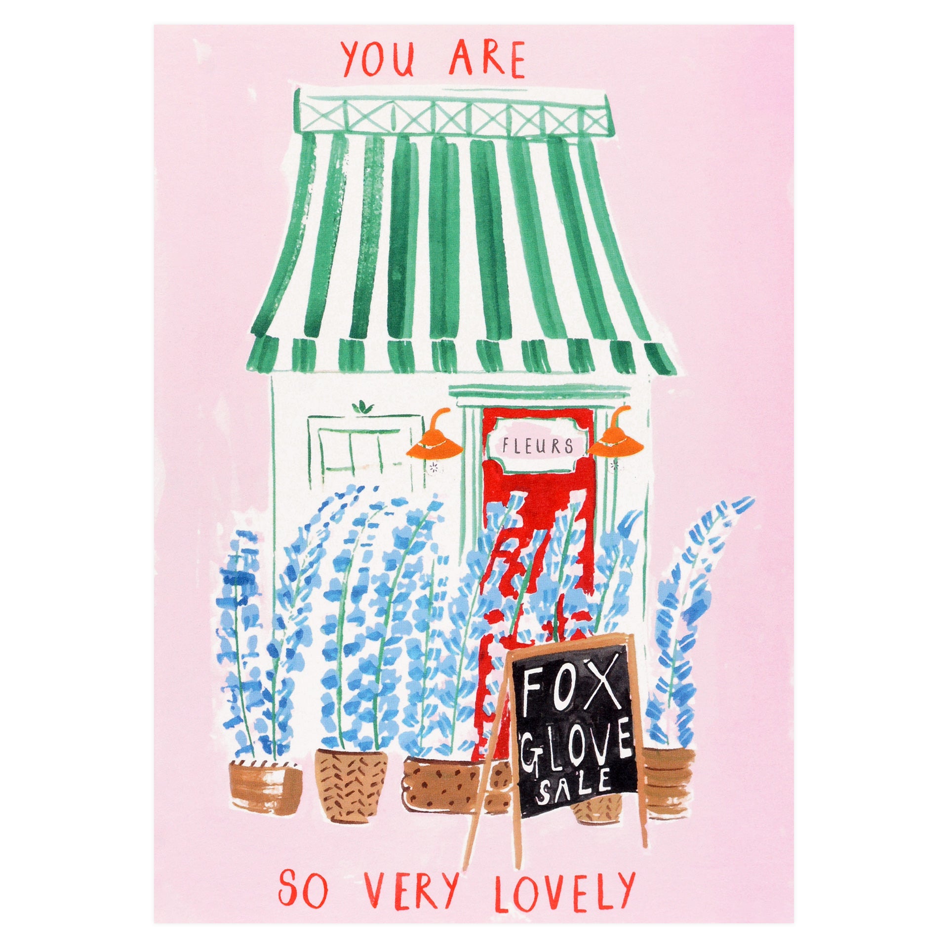 Mr. Boddington's Studio Fleur Shop Greeting Card 