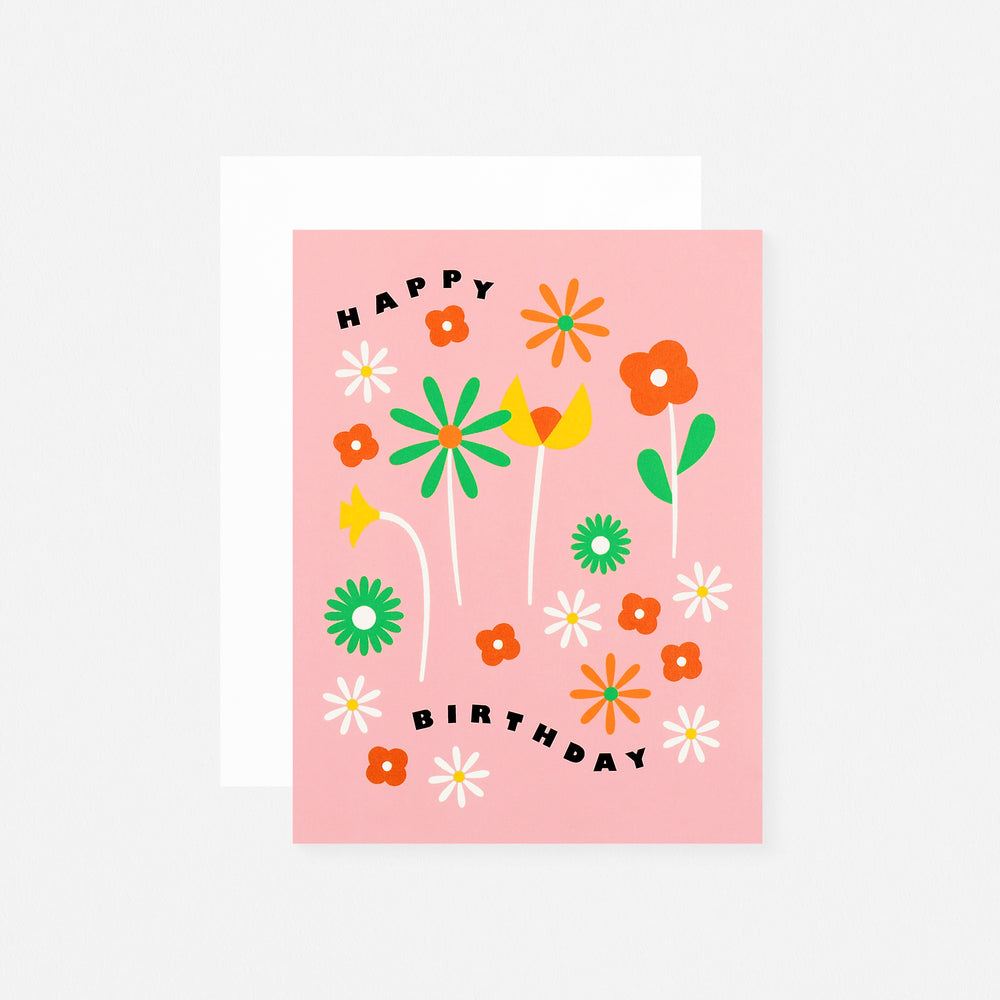 My Darlin' Happy Birthday Fleurs Greeting Card – GREER Chicago