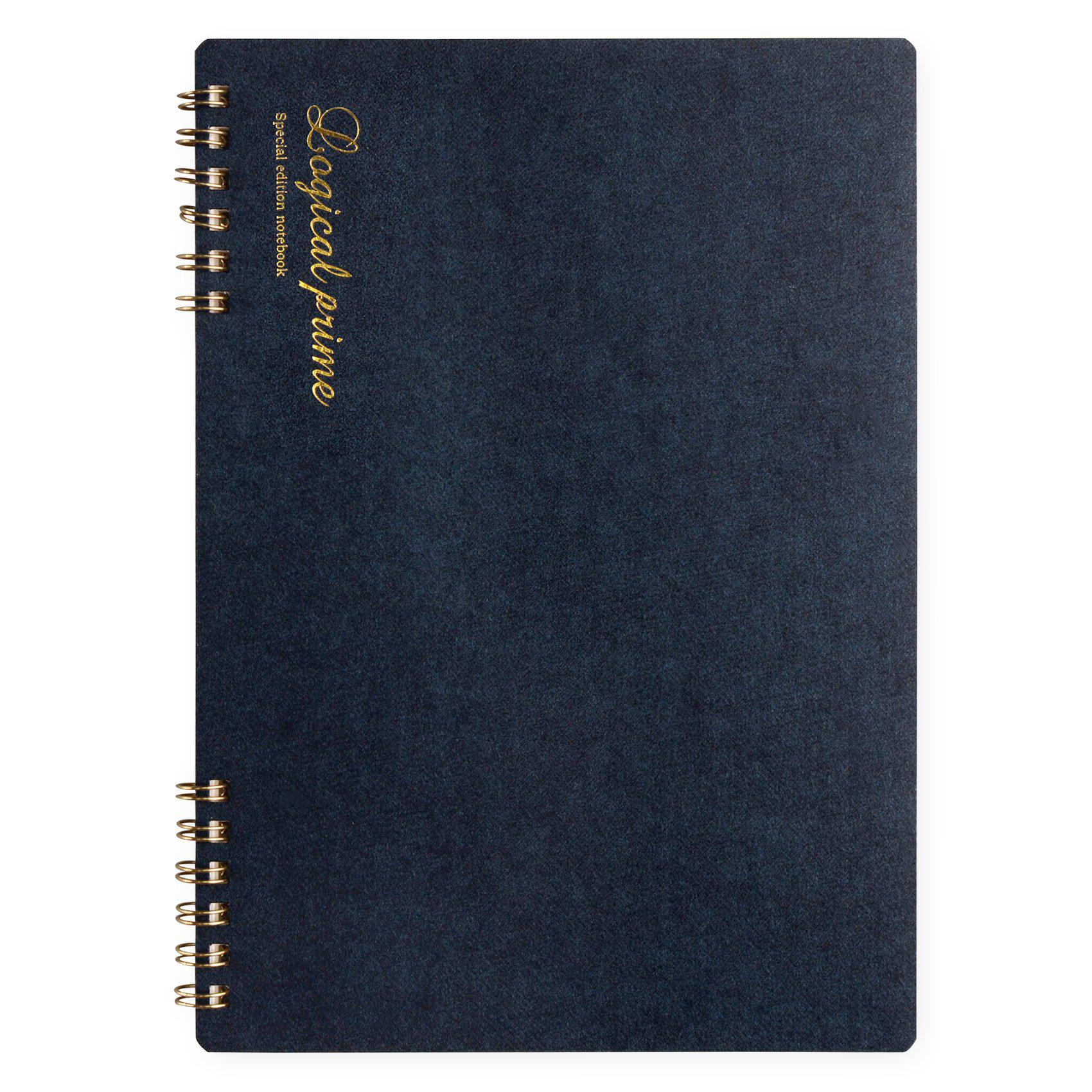 Logical Prime Notebook Ring Binding Blue | A5 or B5