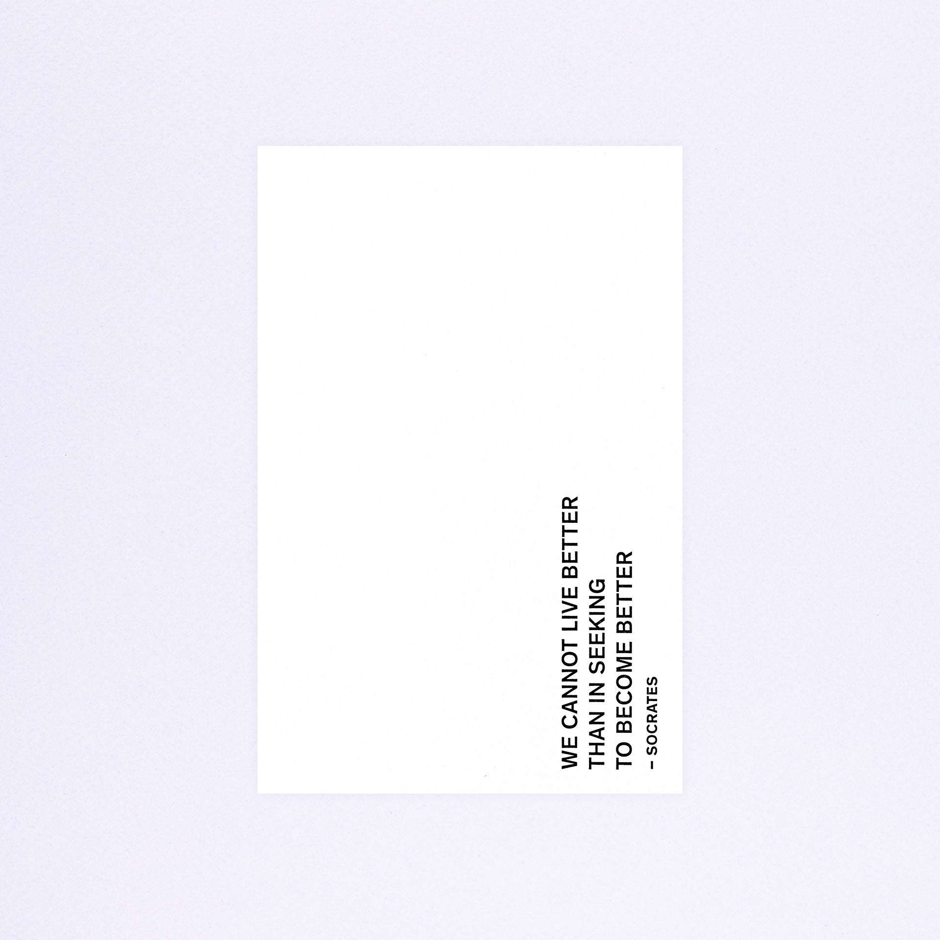 Noat Socrates Greeting Card 