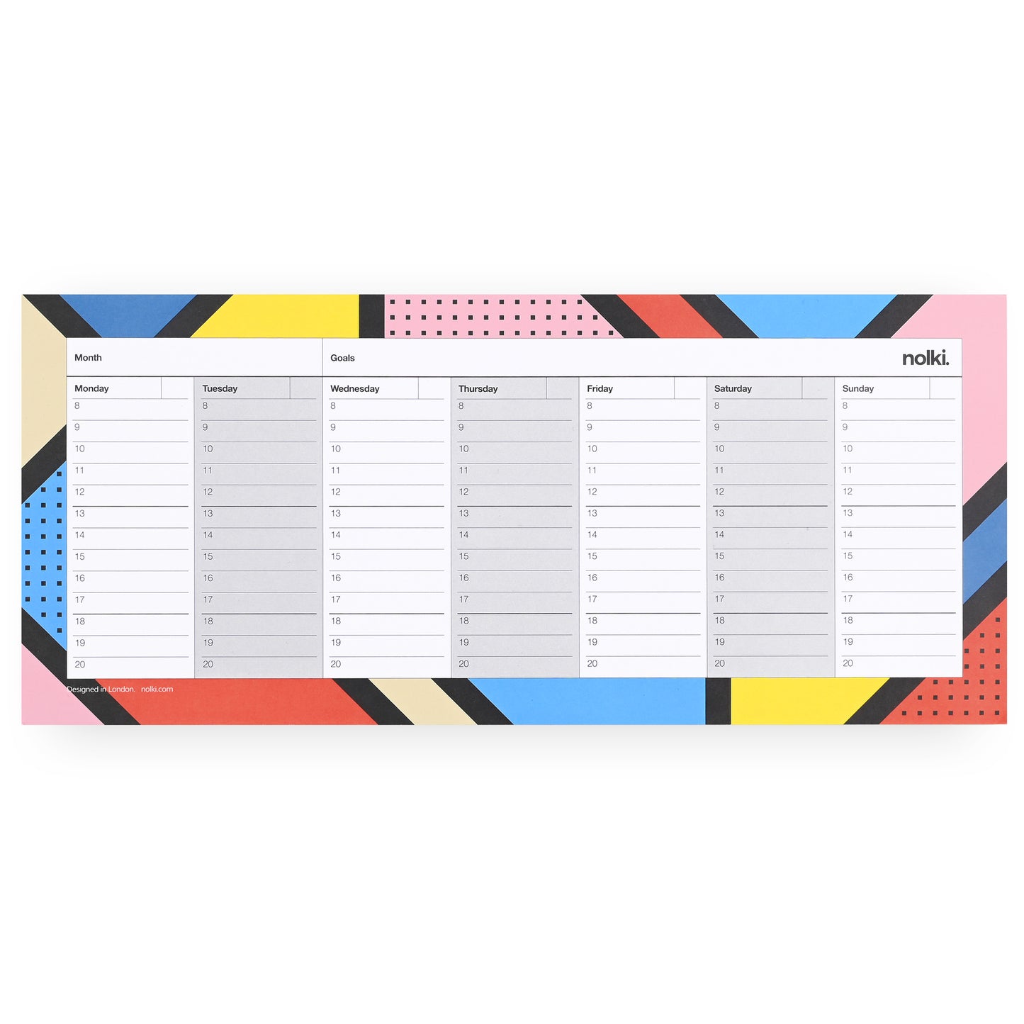 Nolki Desk Planner Spark Notepad 