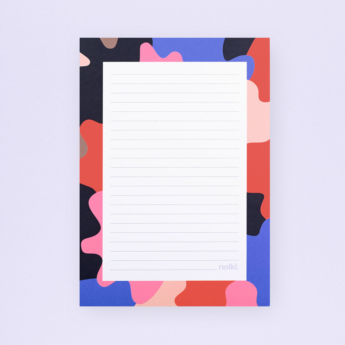 Nolki Simple Lined Notepad Jungle 