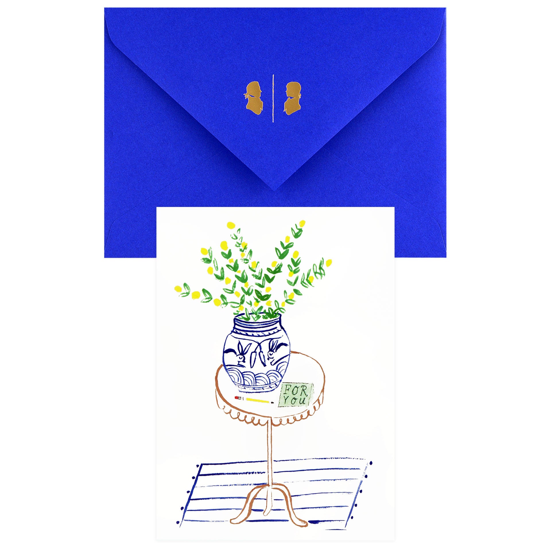 Mr. Boddington's Studio A Note On The Table Greeting Card 