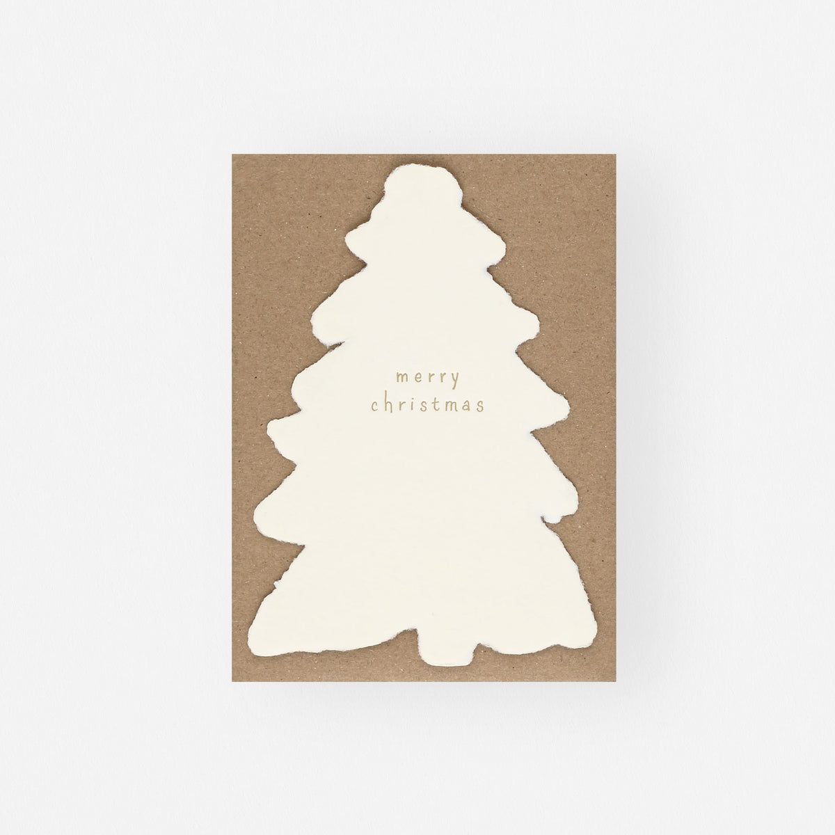 Oblation Papers & Press Merry Christmas Handmade Paper Tree Holiday ...