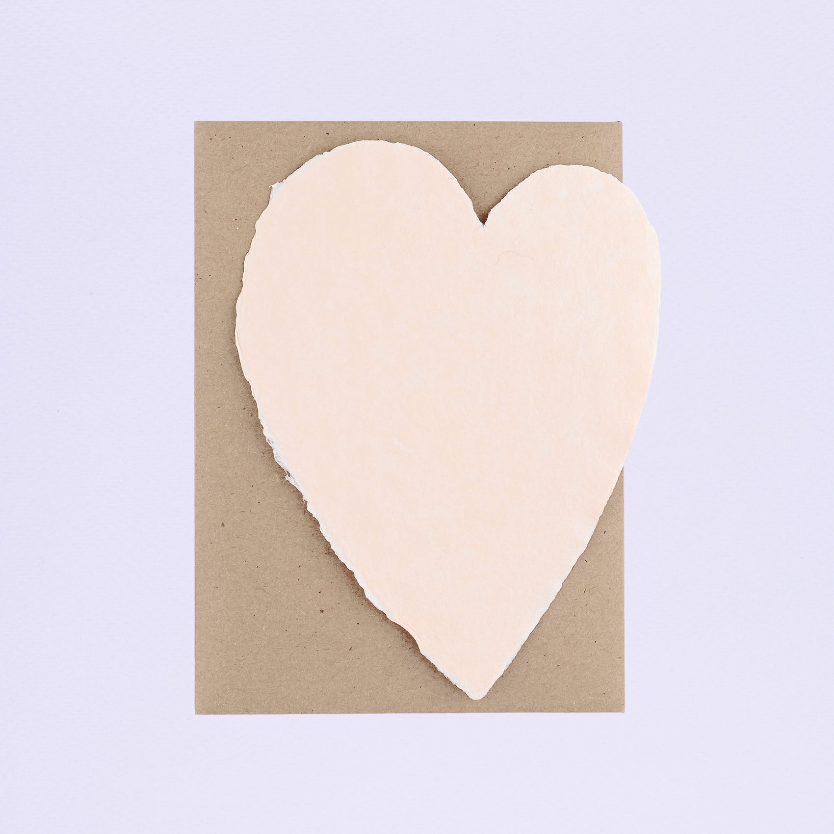 Blush Large Handmade Paper Hearts Boxed