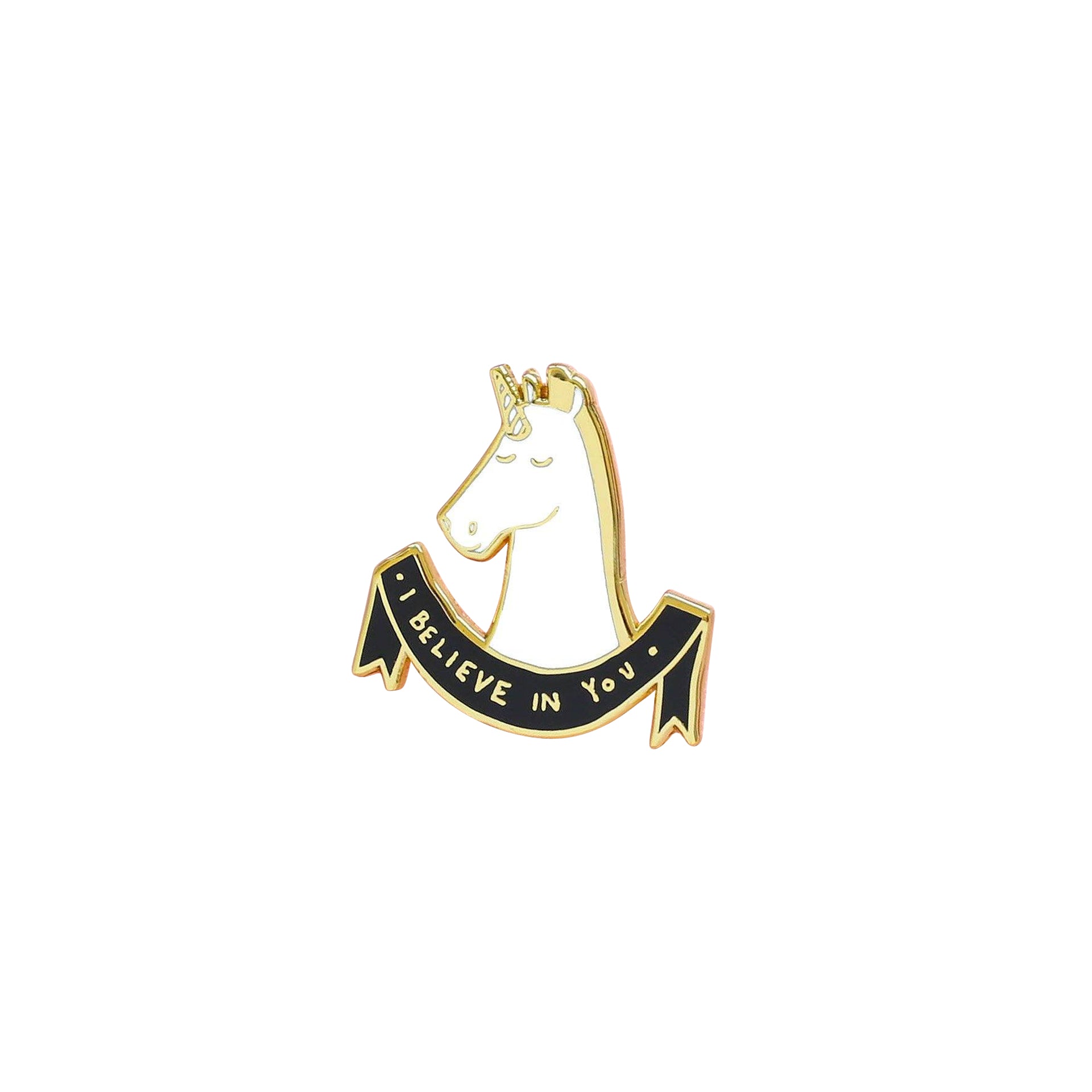Old English Company Unicorn Enamel Pin 