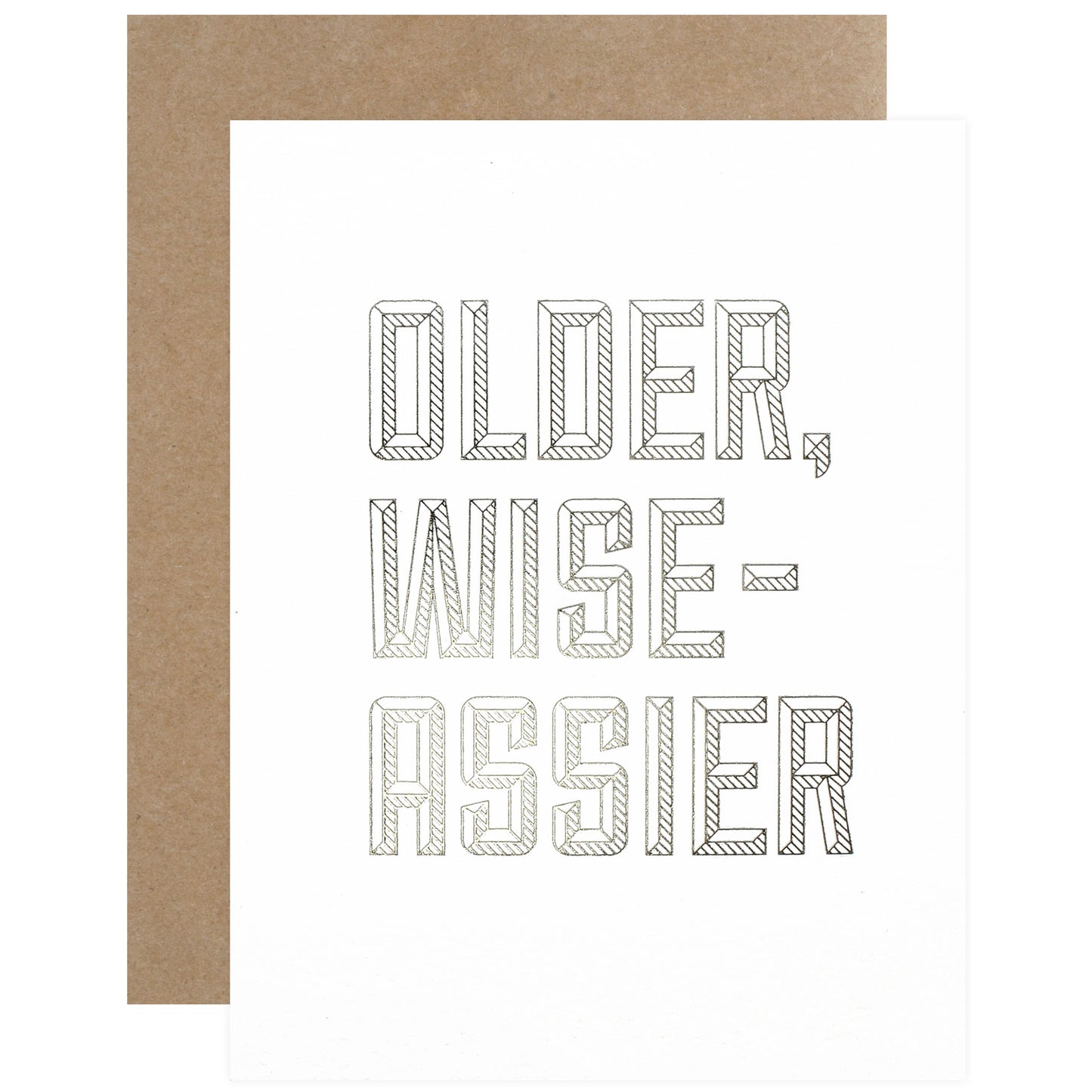 Sapling Press Wise-Assier Birthday Card 
