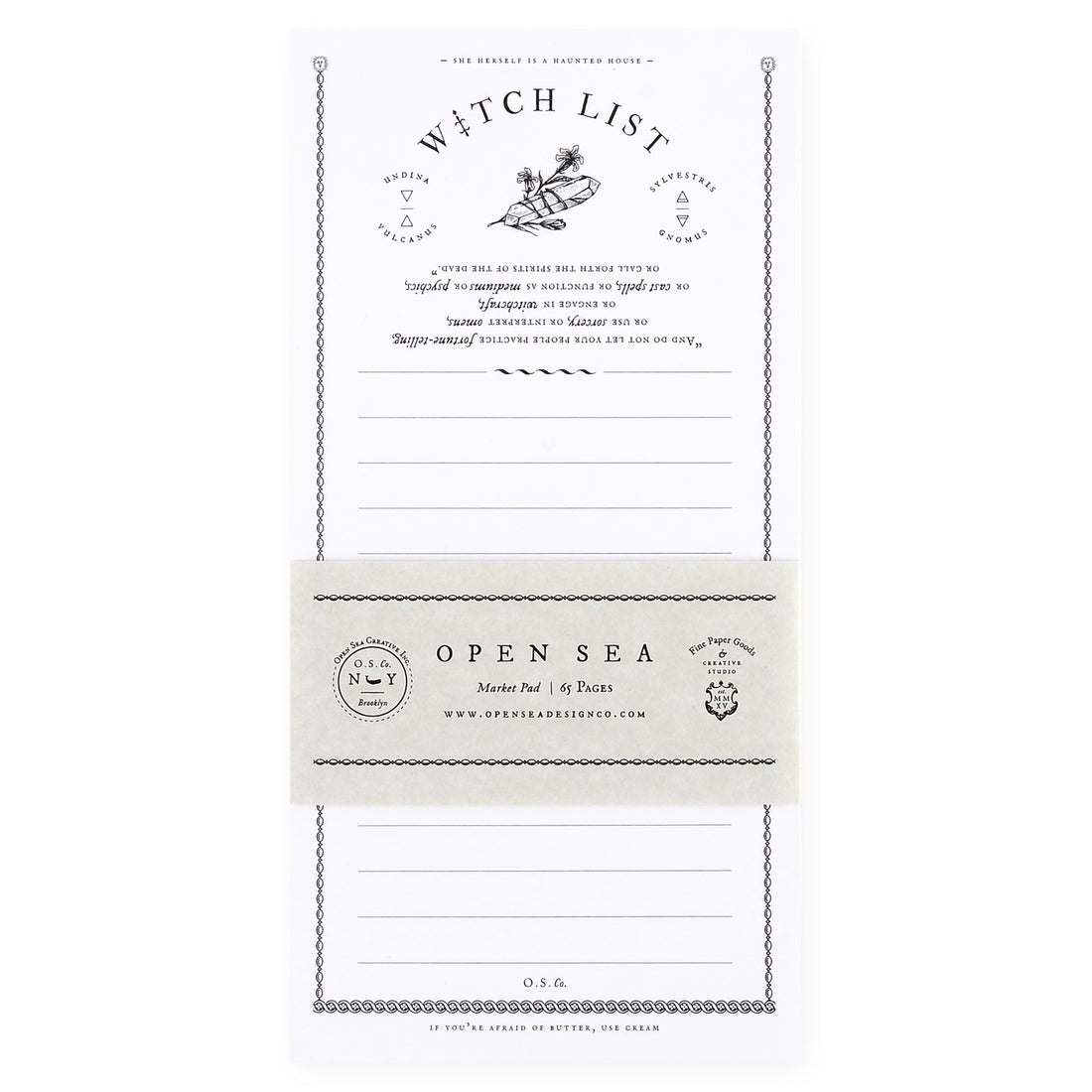 Open Sea Witch List Market Pad 