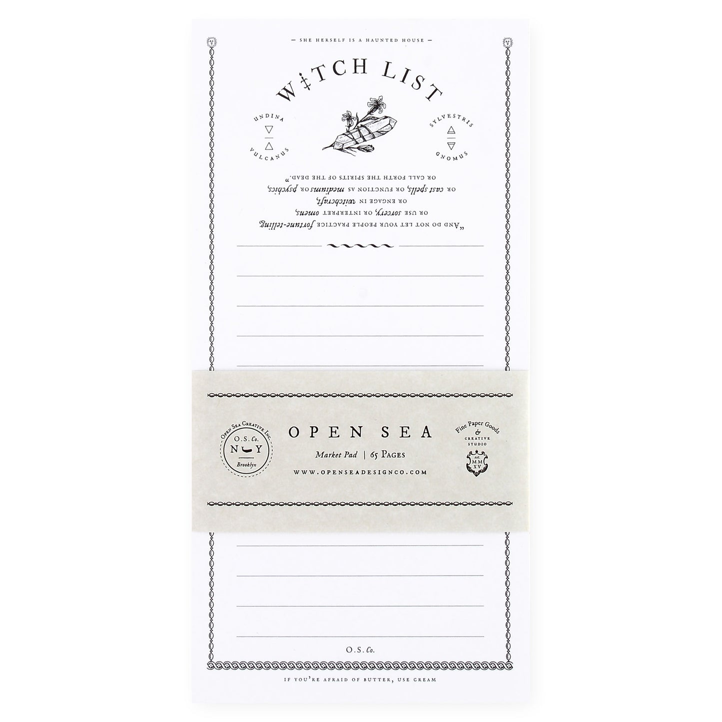 Open Sea Witch List Market Pad 