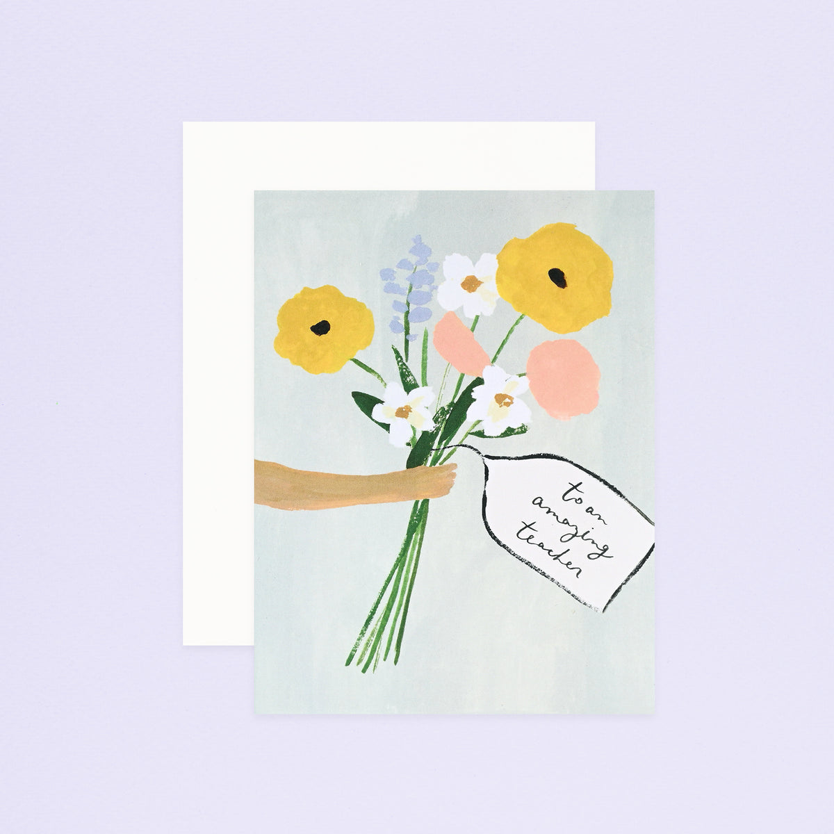 Our Heiday To An Amazing Teacher Greeting Card 
