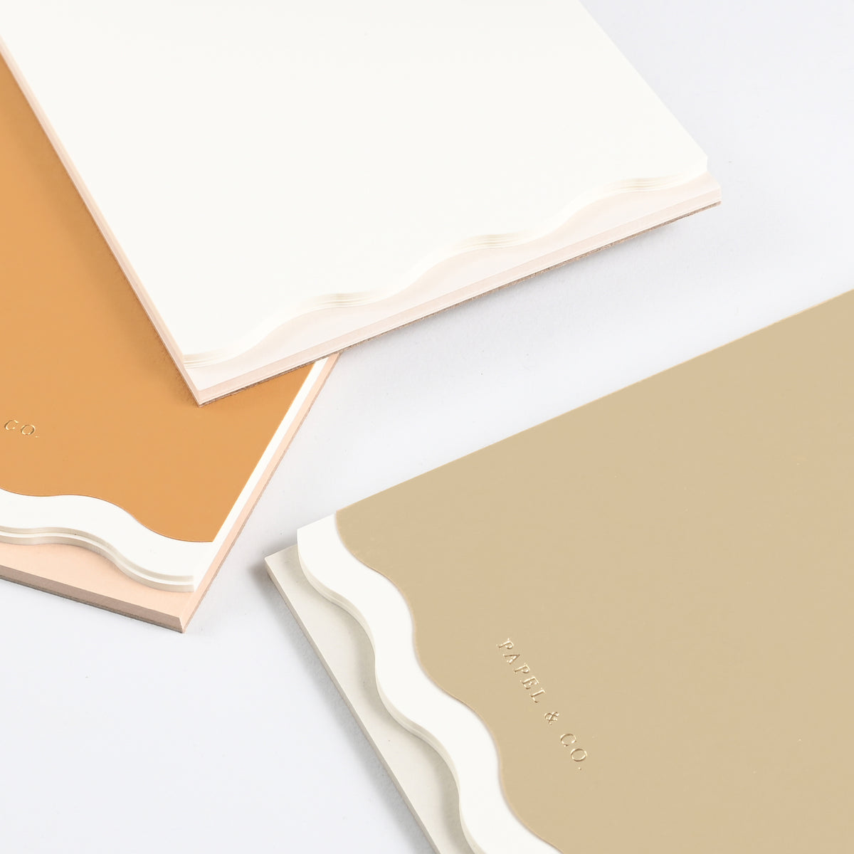 Papel & Co. Ripple Notepad | Mustard, Black Or Moss 