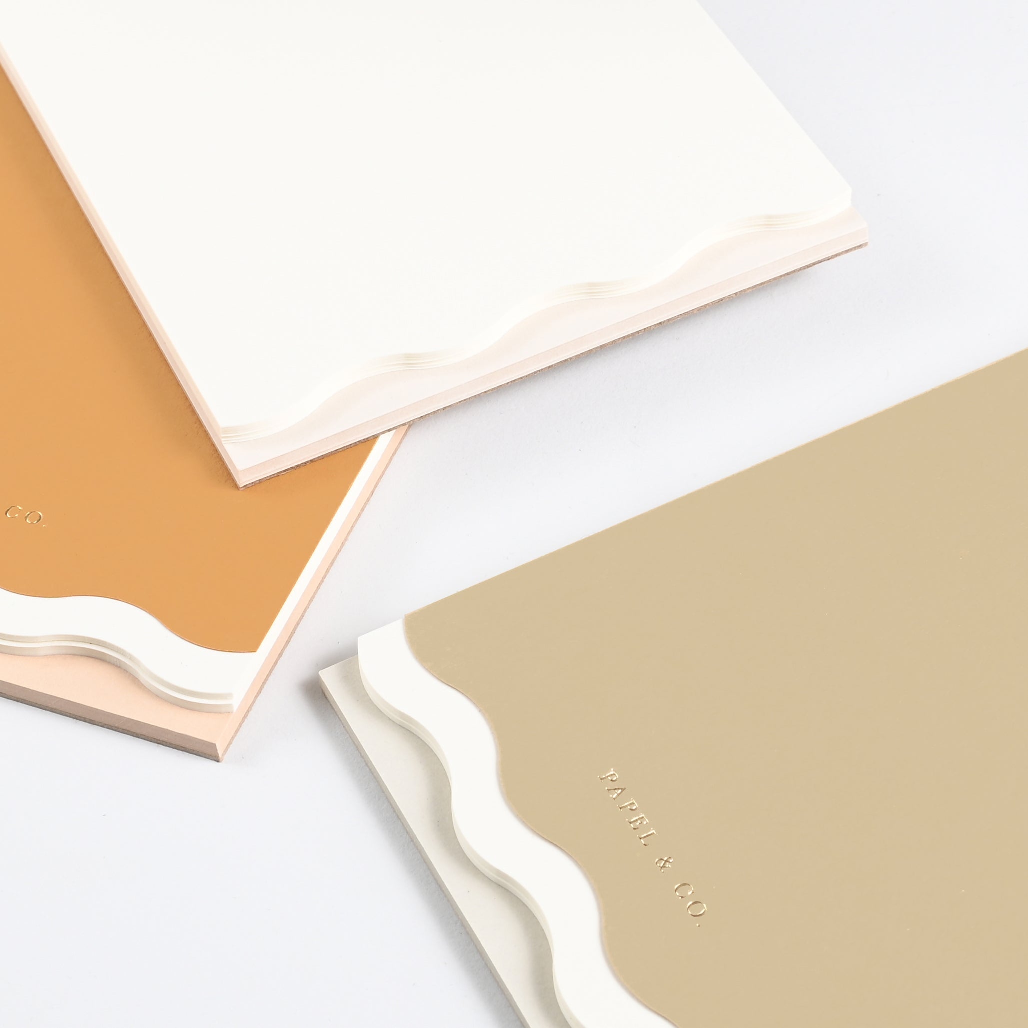 Papel & Co. Ripple Notepad | Mustard, Black Or Moss 
