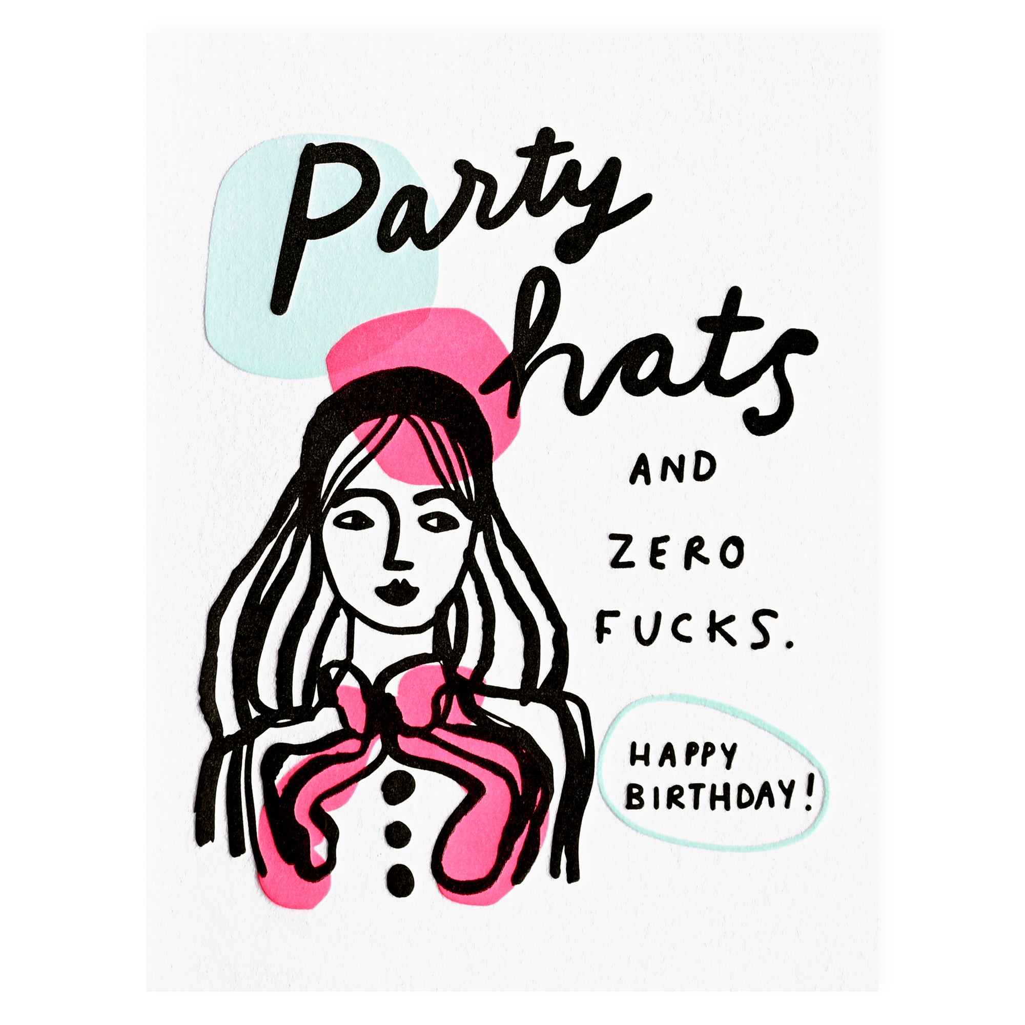 Paper Epiphanies Party Hats Birthday Card 