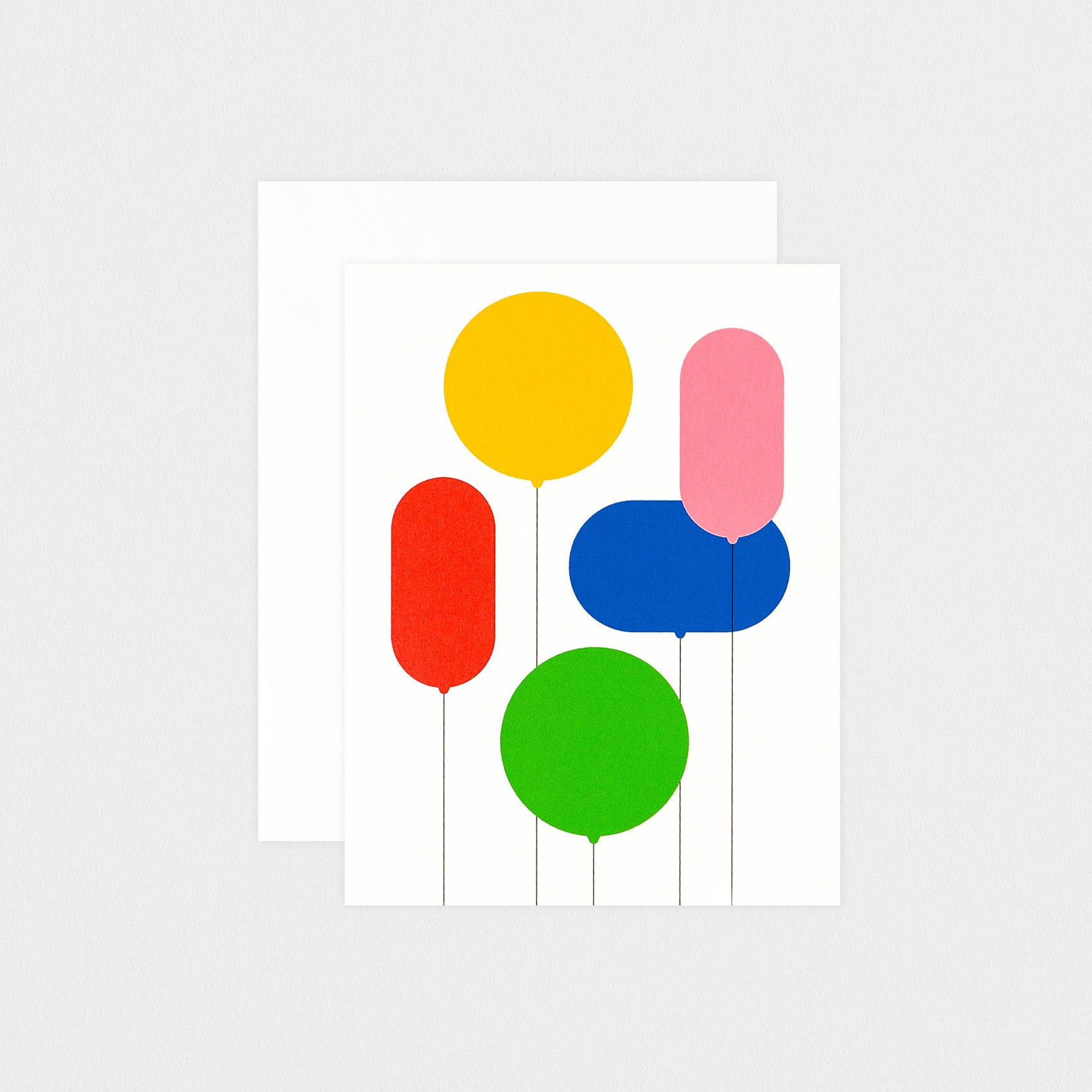 Paper And Stuff Balloons Birthday Card 