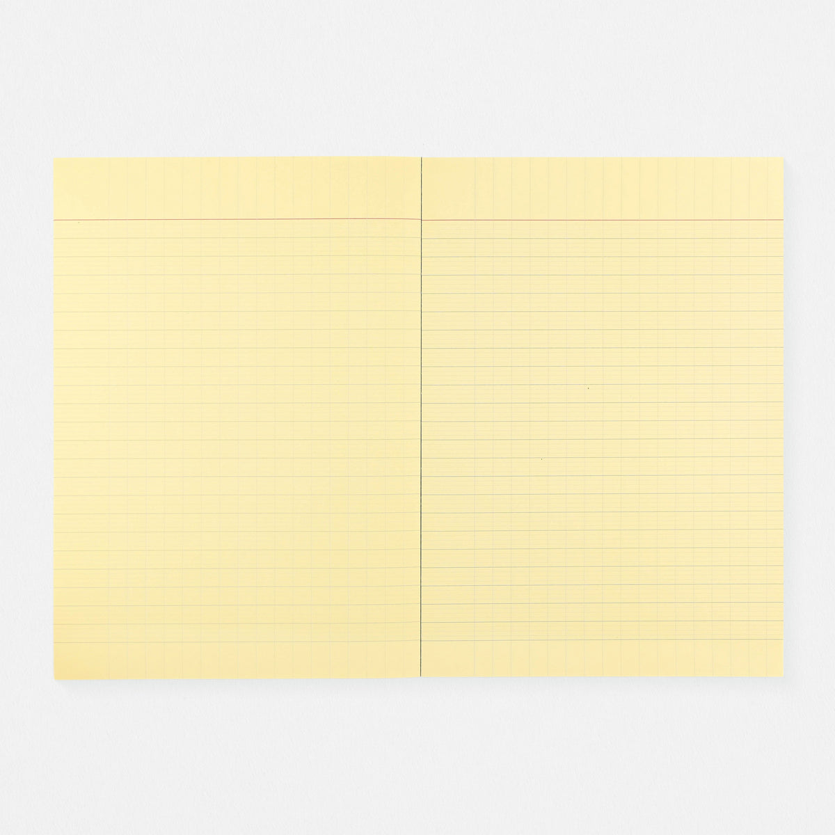 Paperways Large Notebook French Grid Crimson Red 