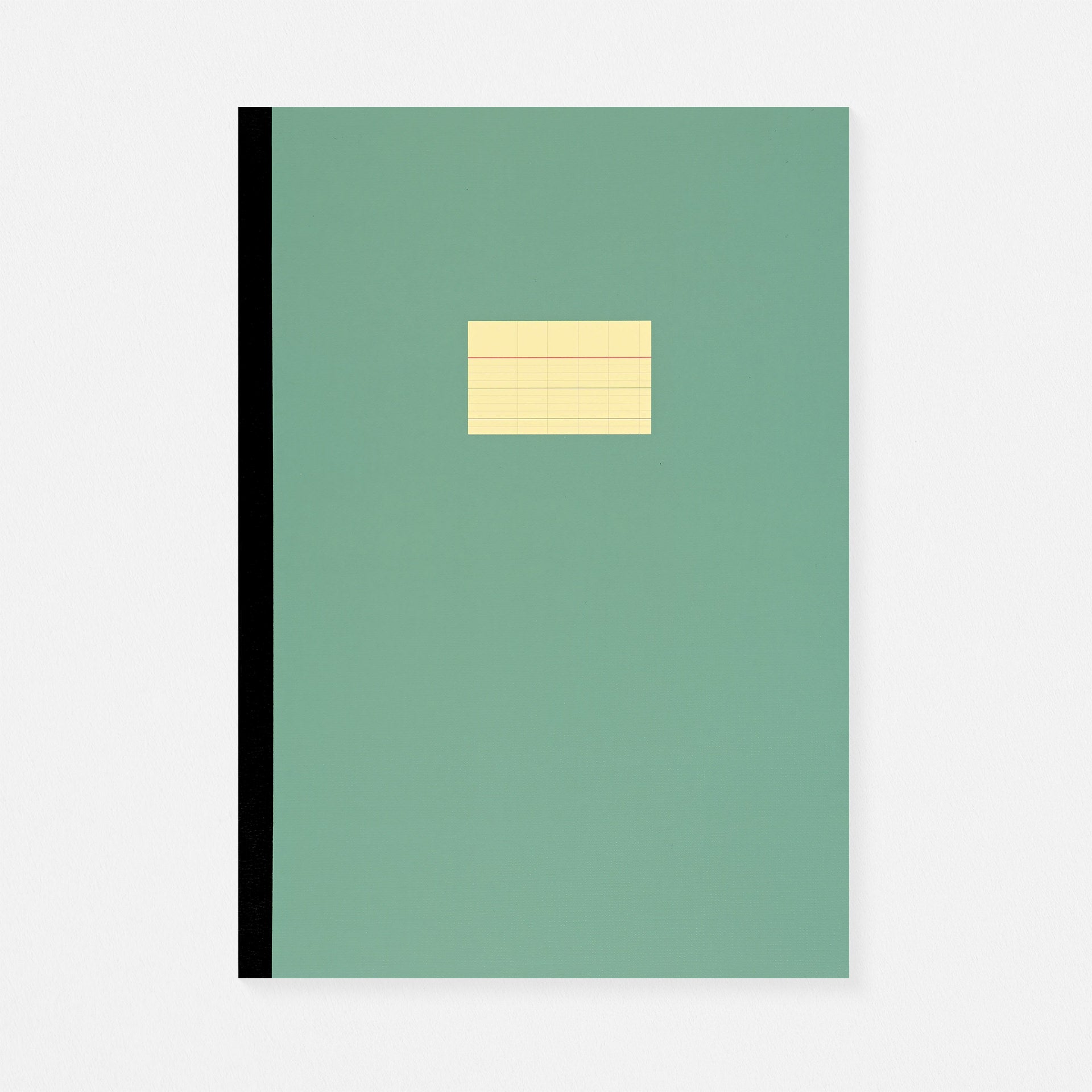 Paperways Large Notebook French Grid Light Green
