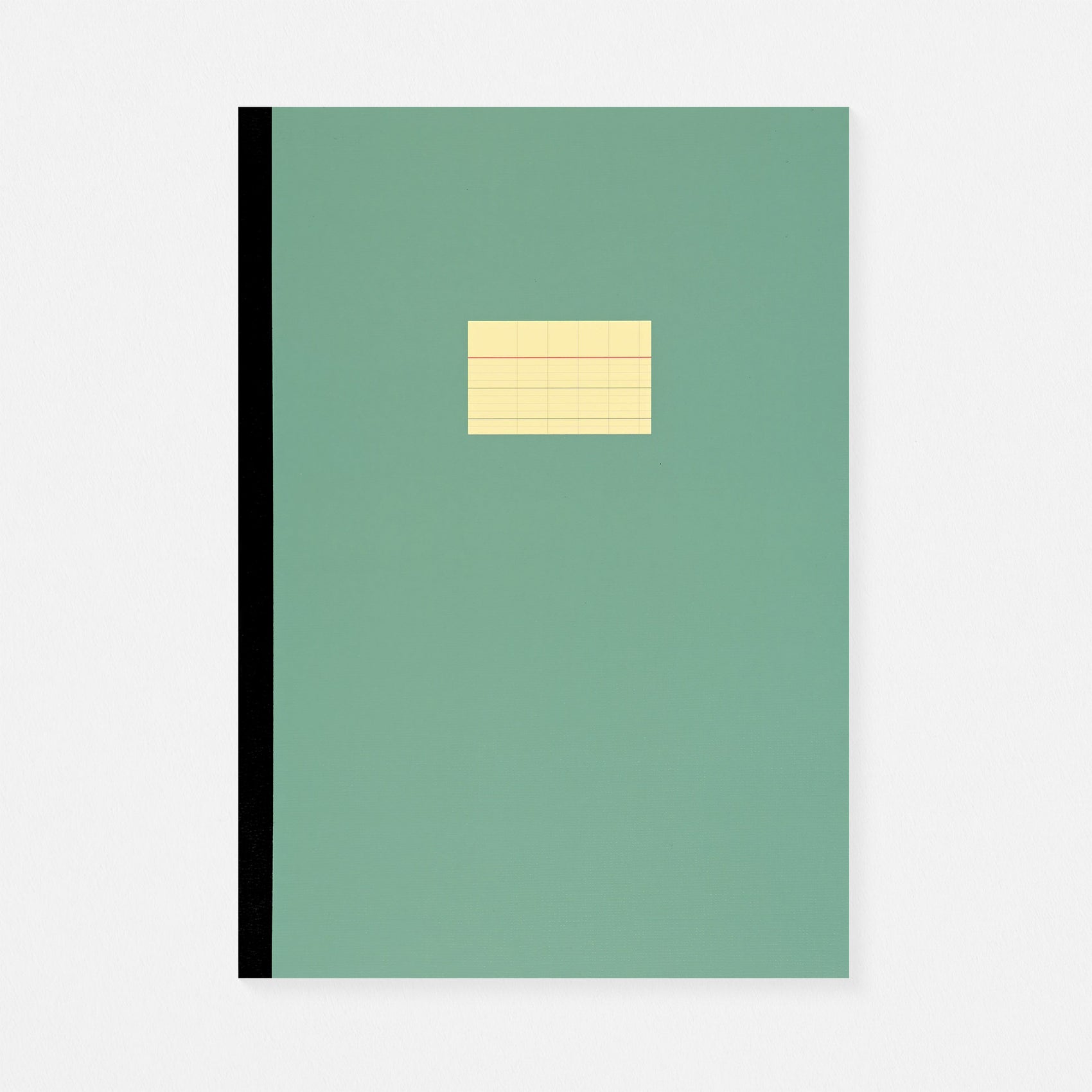 Paperways Large Notebook French Grid Light Green 
