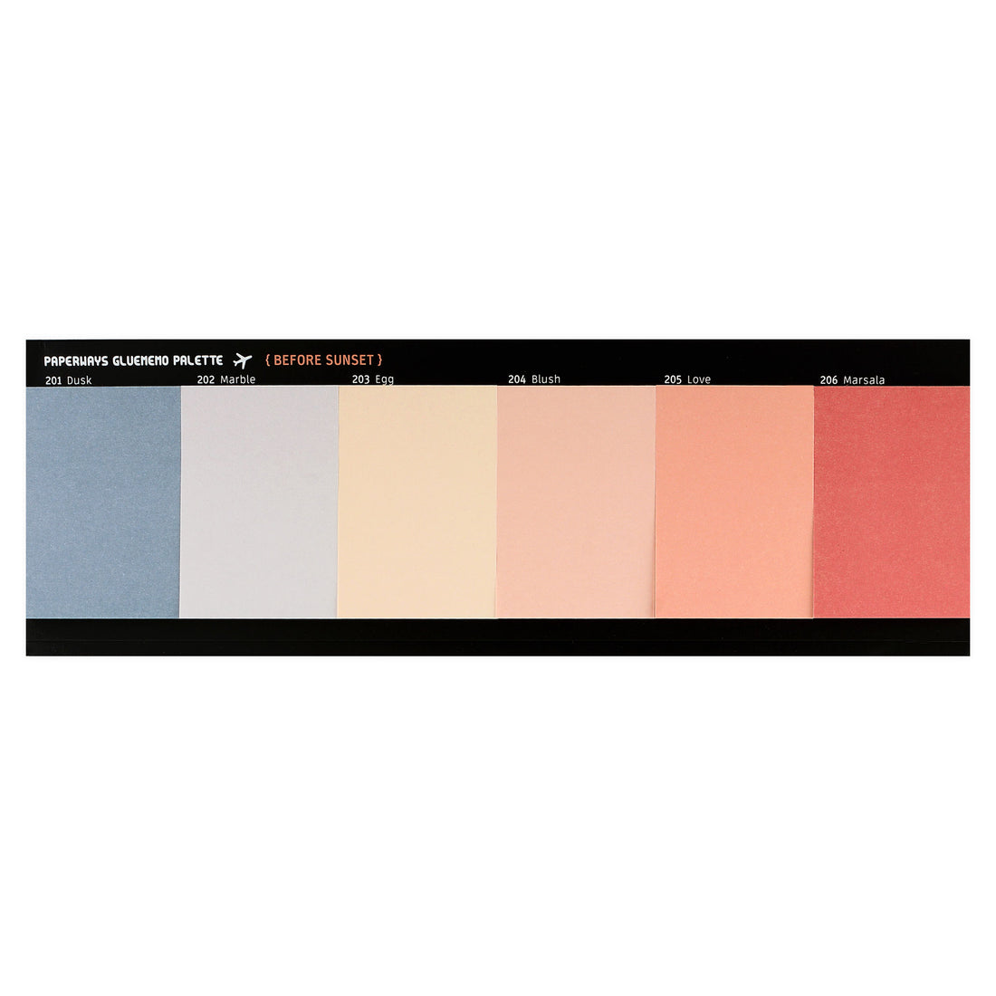 Paperways Paperways Gluememo Palette Sticky Notes Before Sunset 