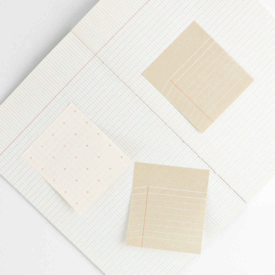 Paperways Paperways Gluememo Duo Cross Grid Sticky Notes 