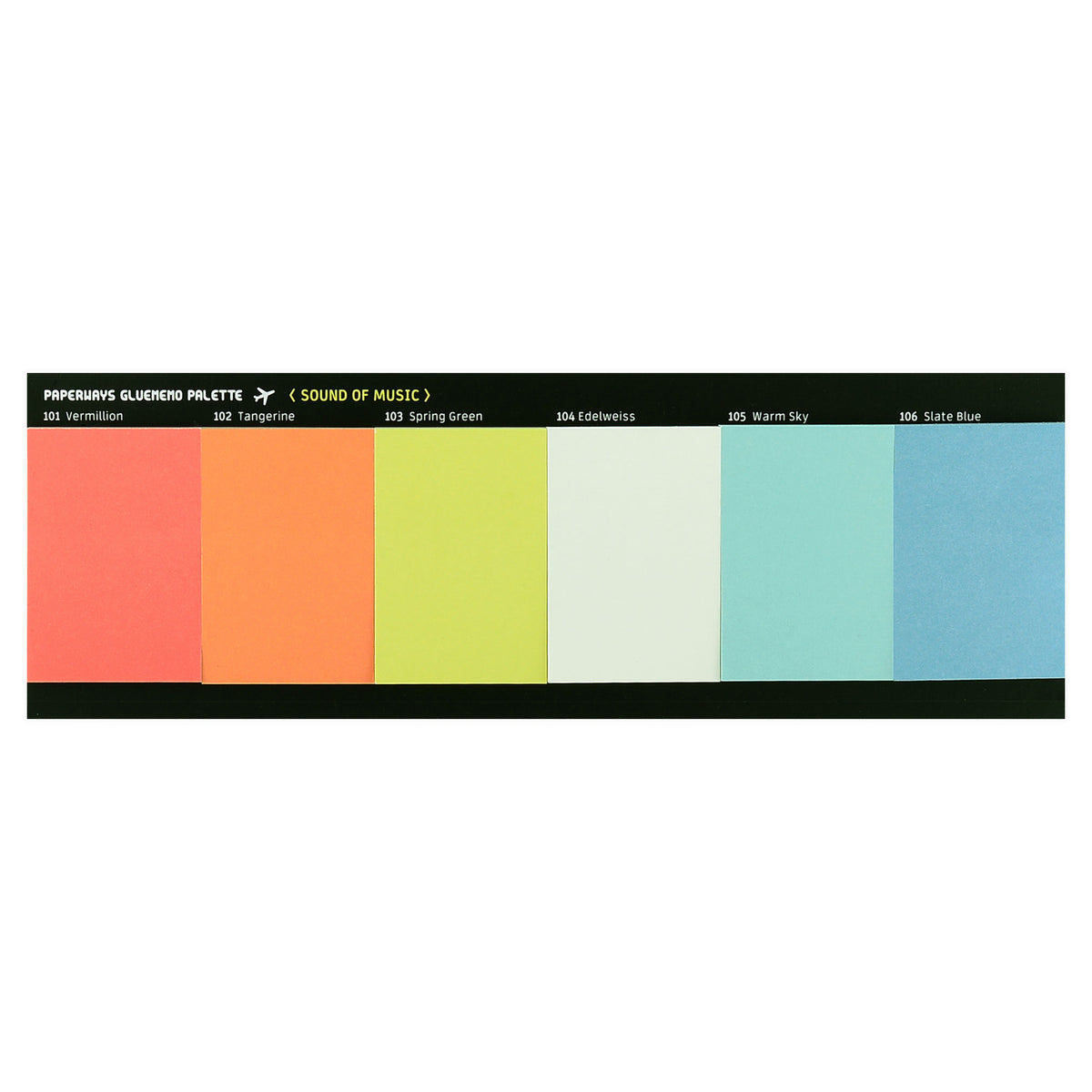 Paperways Gluememo Palette Sticky Notes Sound of Music 