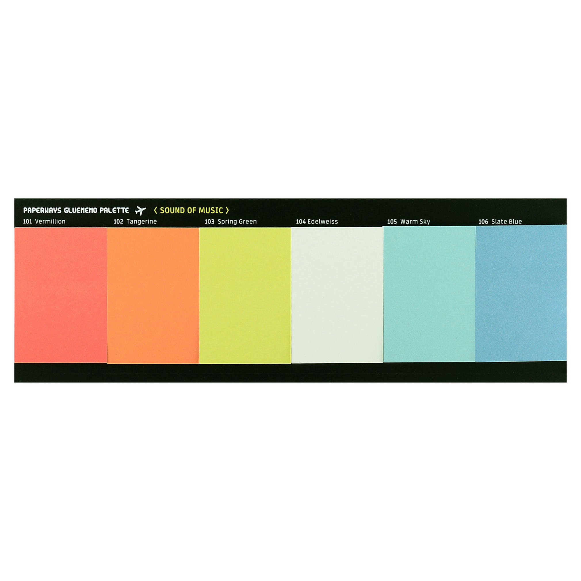 Paperways Gluememo Palette Sticky Notes Sound of Music 
