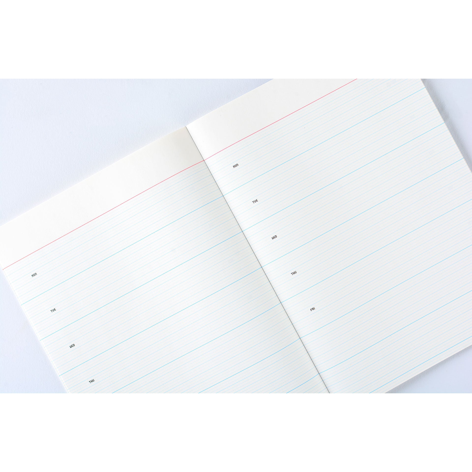 Paperways Paperways Notebook Weekly Planner Undated Cadet Blue | 3 Sizes 
