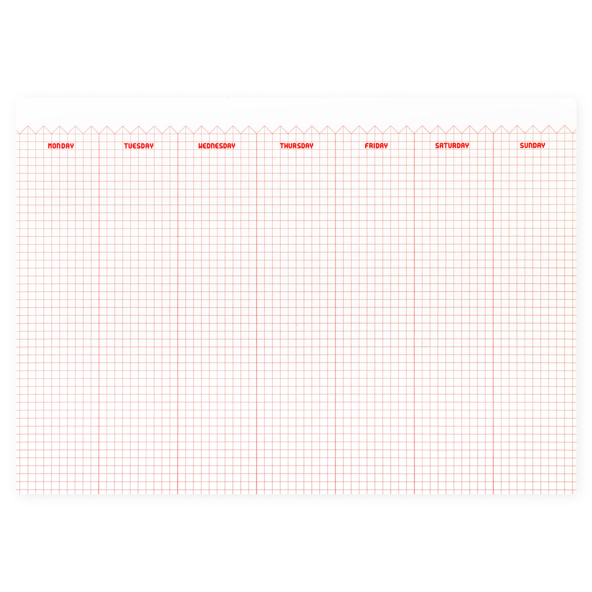 Paperways Desk Notepad Red Velvet A4 