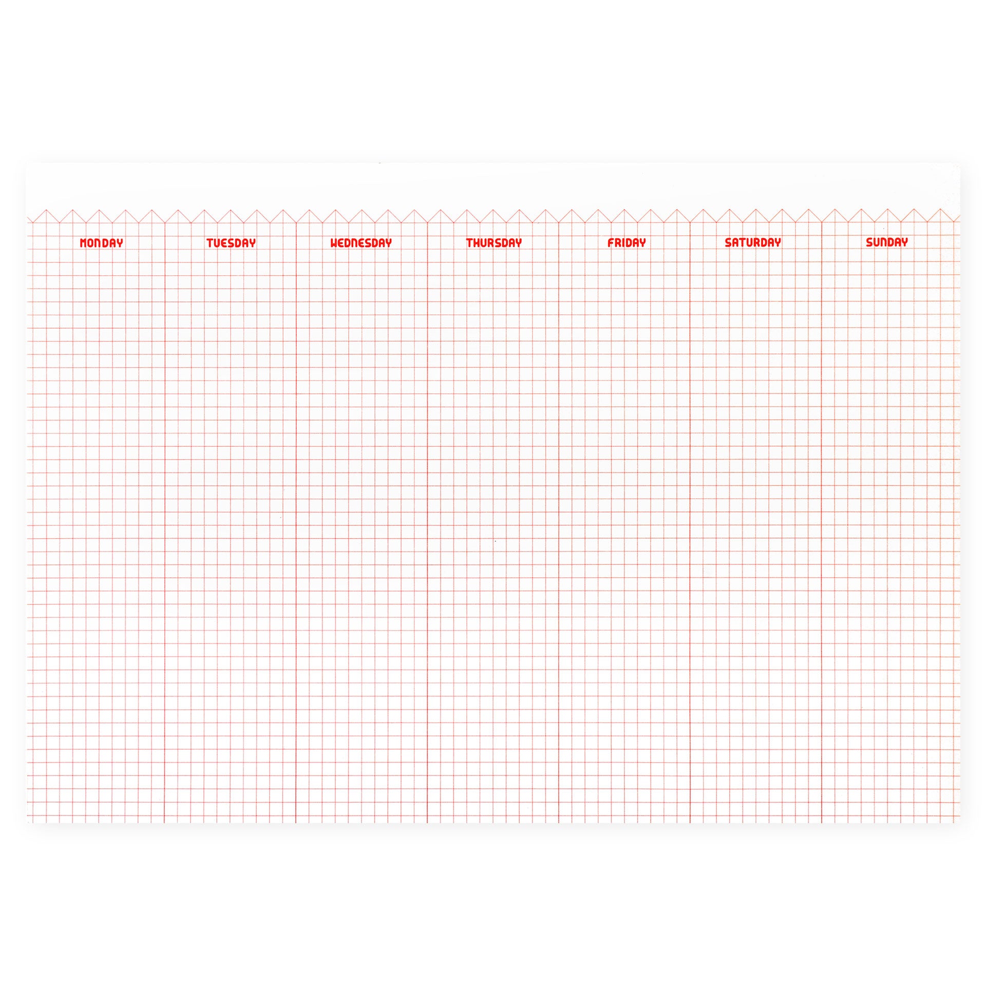 Paperways Desk Notepad Red Velvet A4 