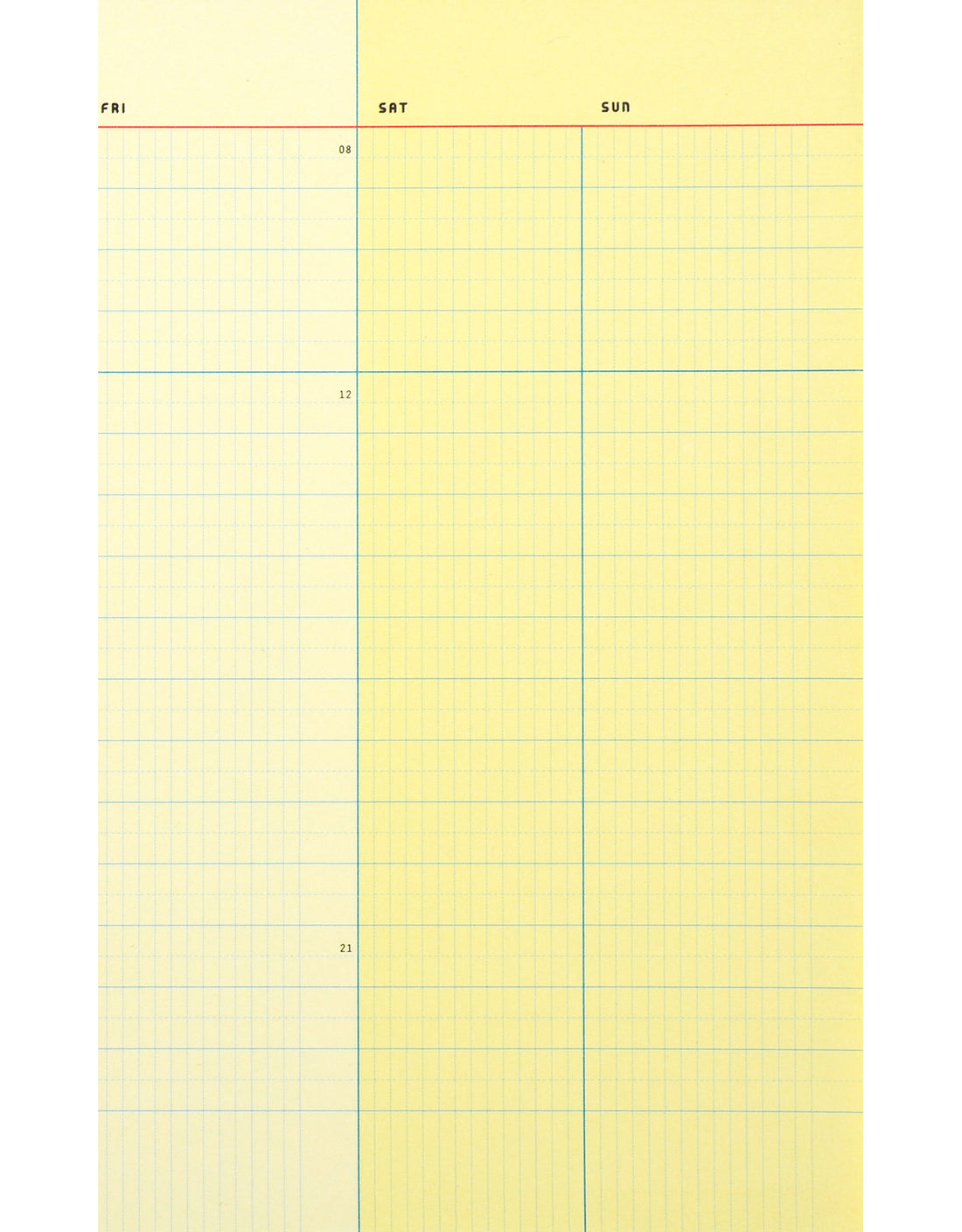 Paperways Desk Notepad Weekly Organizer A4 