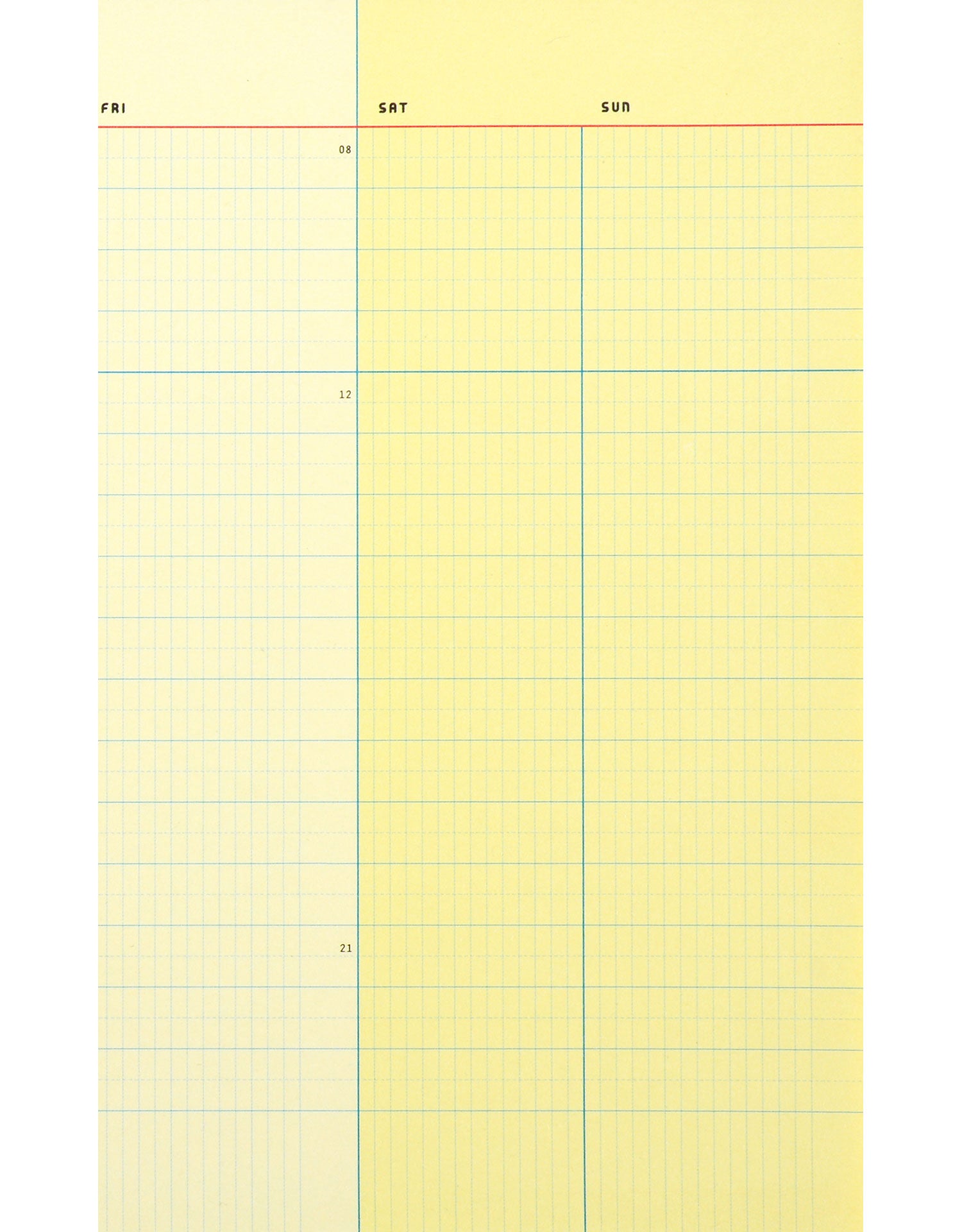 Paperways Desk Notepad Weekly Organizer A4 