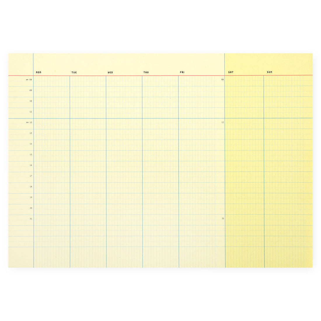 Paperways Desk Notepad Weekly Organizer A4 