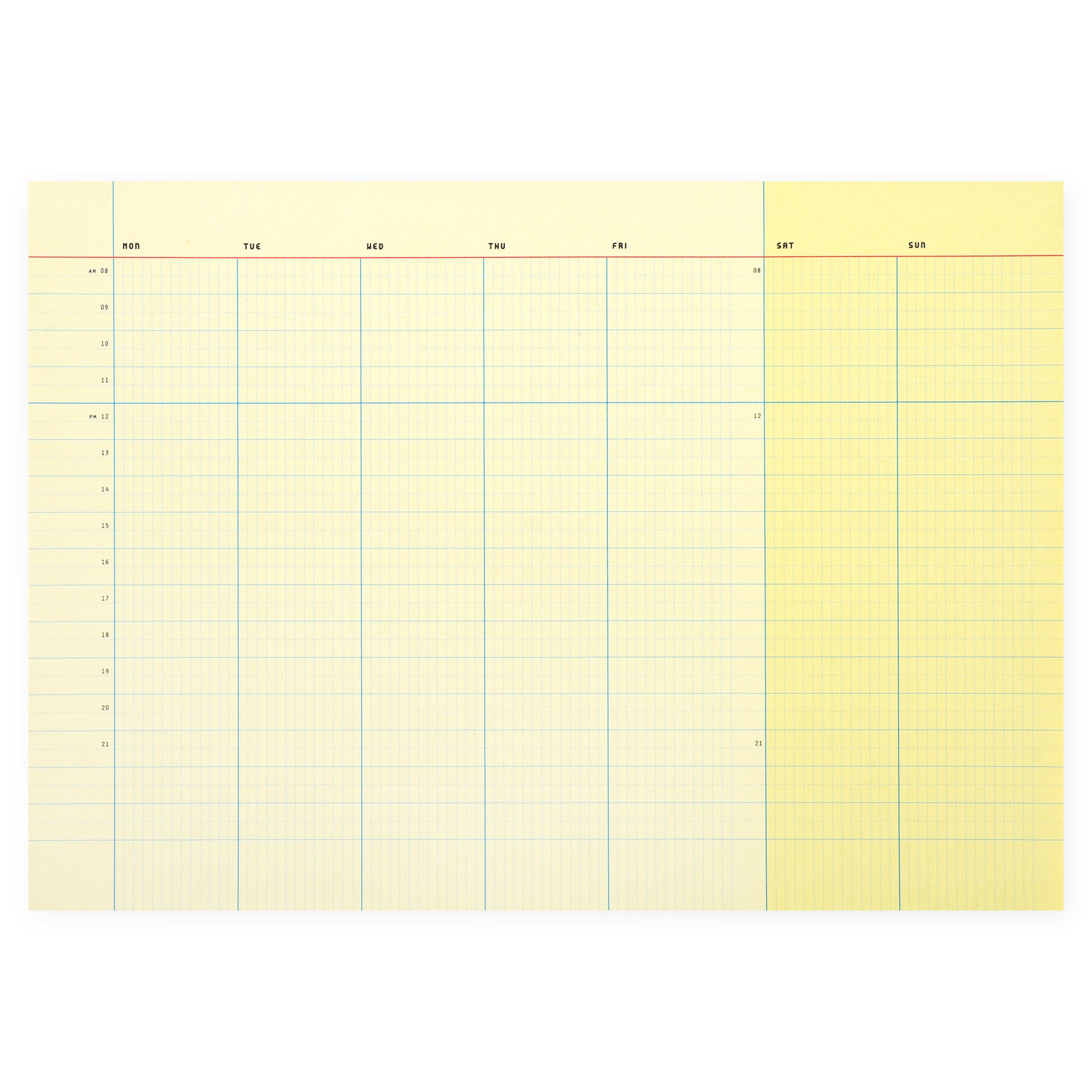 Paperways Desk Notepad Weekly Organizer A4 