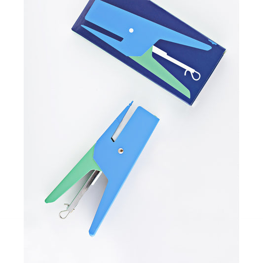 Papier Tigre Blue & Green Stapler SAMPLE SALE 