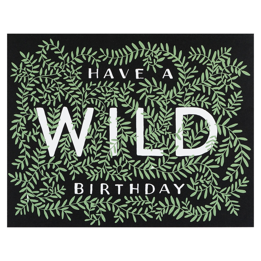 Party Of One Paper Wild Birthday Greeting Card 