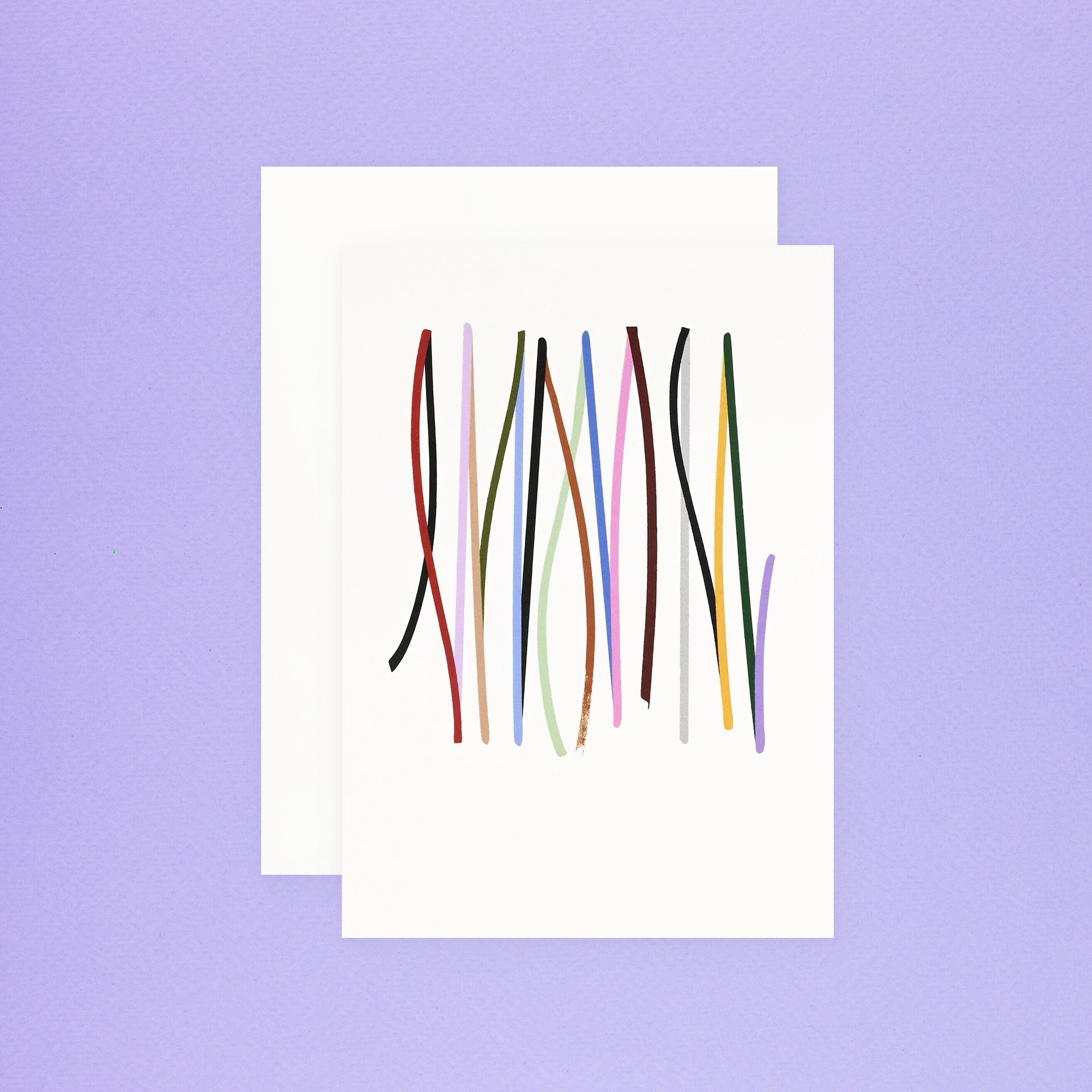 Pavilion Mondo Threads Greeting Card 