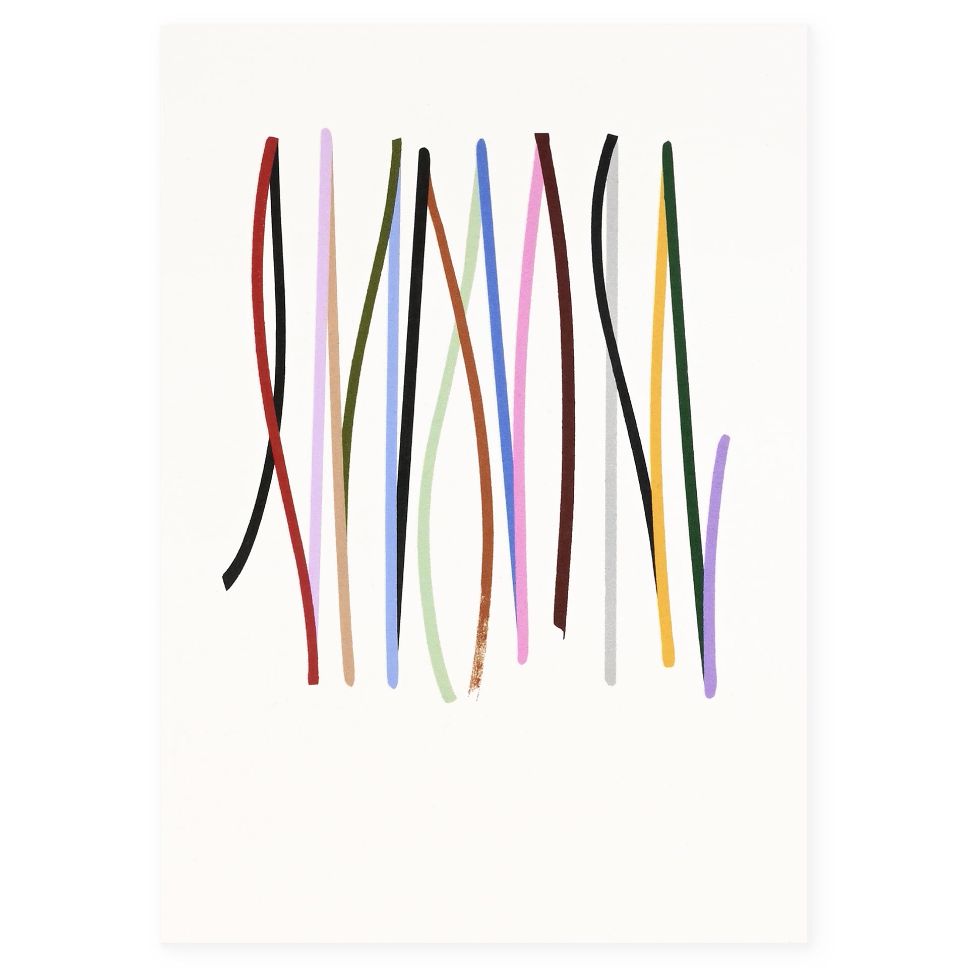 Pavilion Mondo Threads Greeting Card 