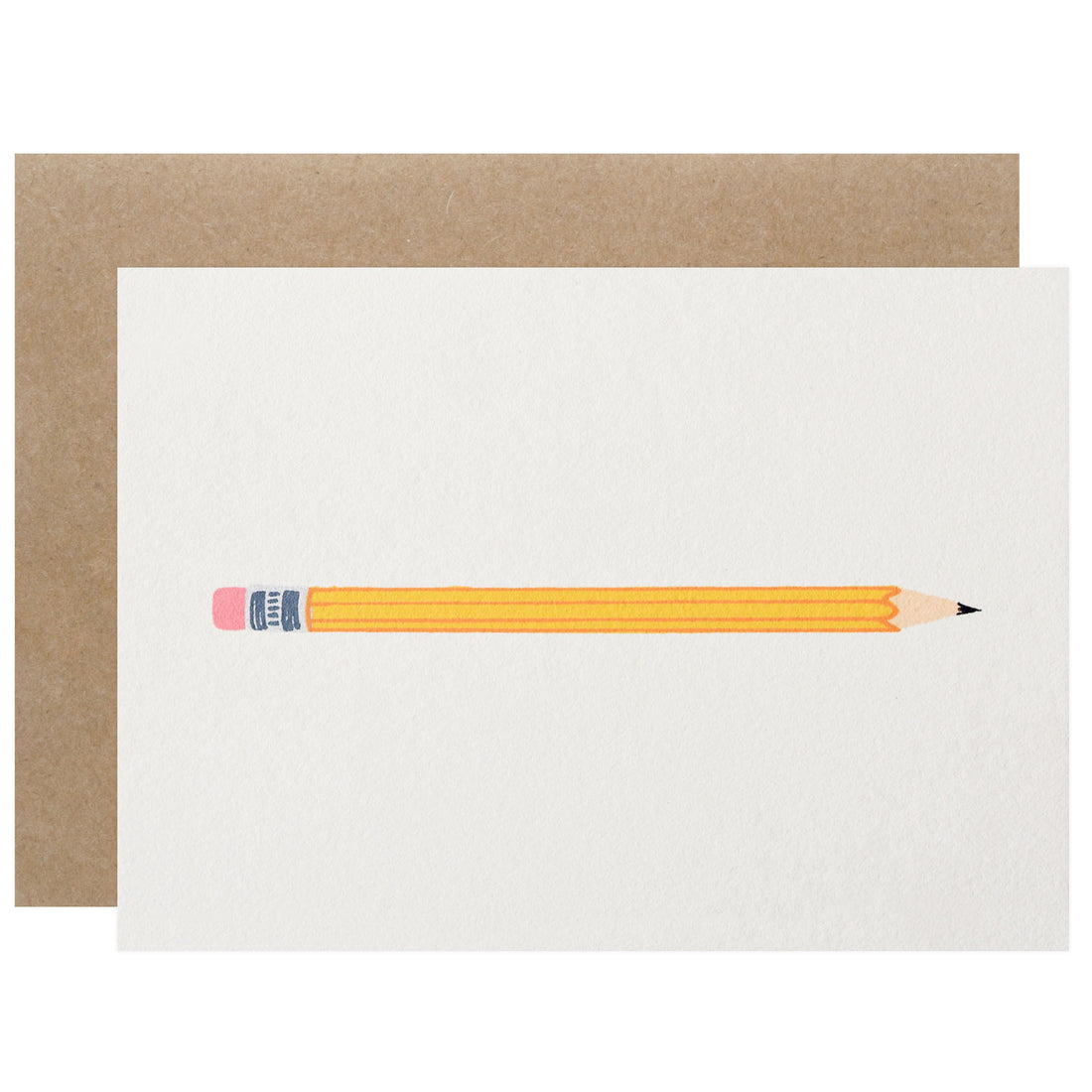 Gold Teeth Brooklyn Pencil Greeting Card 