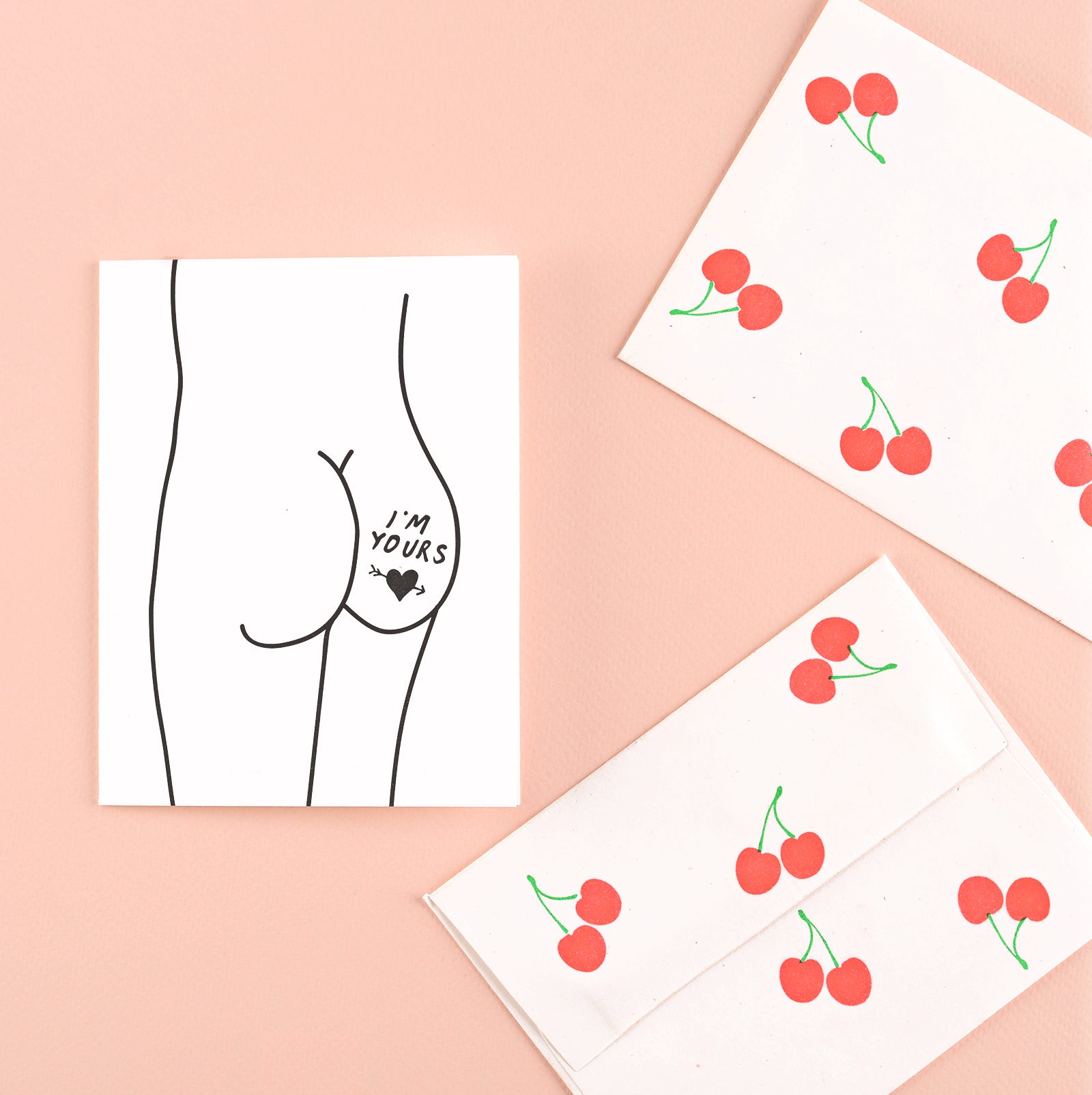 Poem Press Booty Greeting Card 