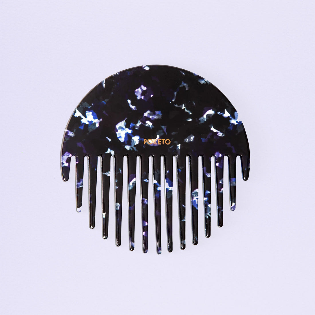 Poketo Circle Comb Midnight 