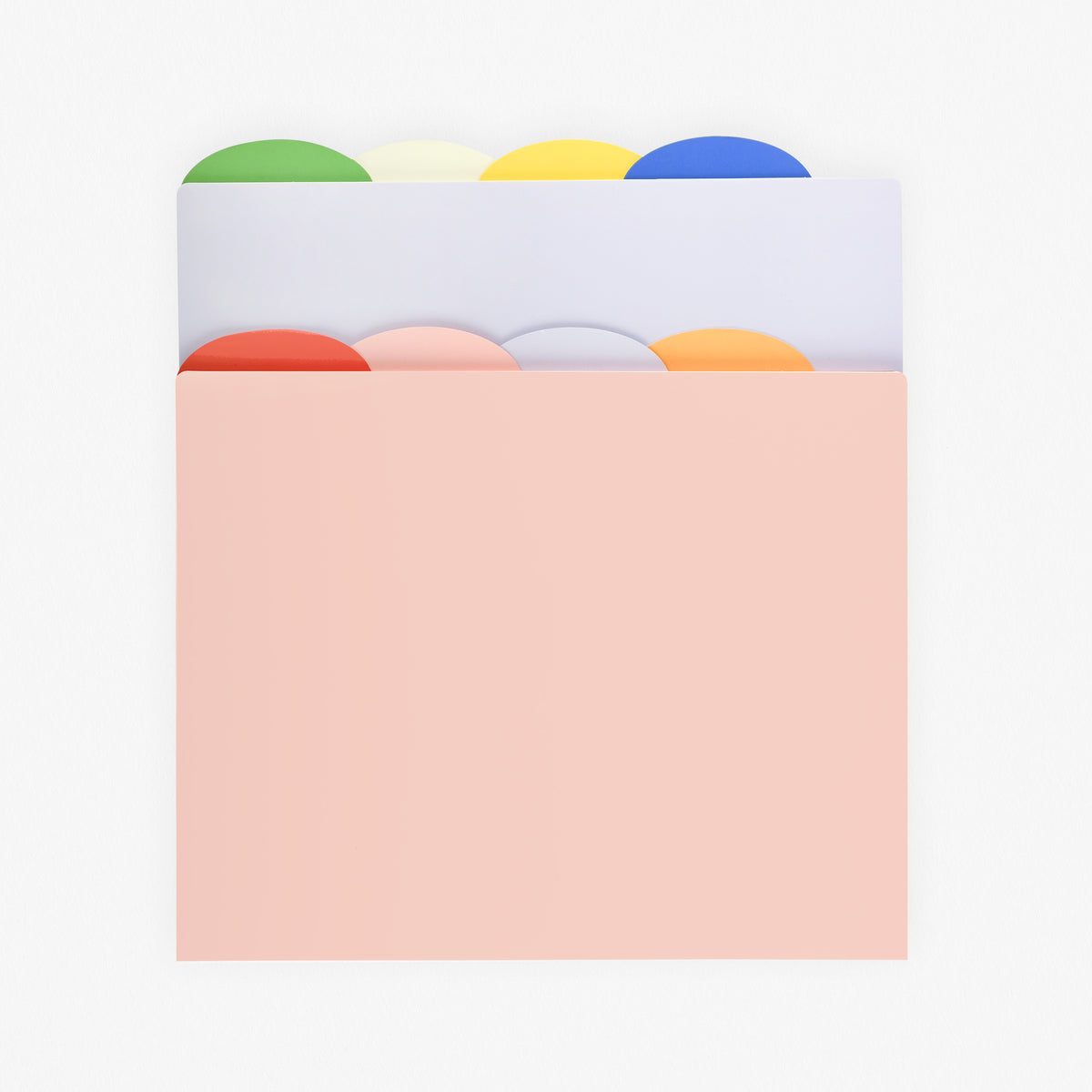 Poketo Colorblock File Folders | Set of 8 