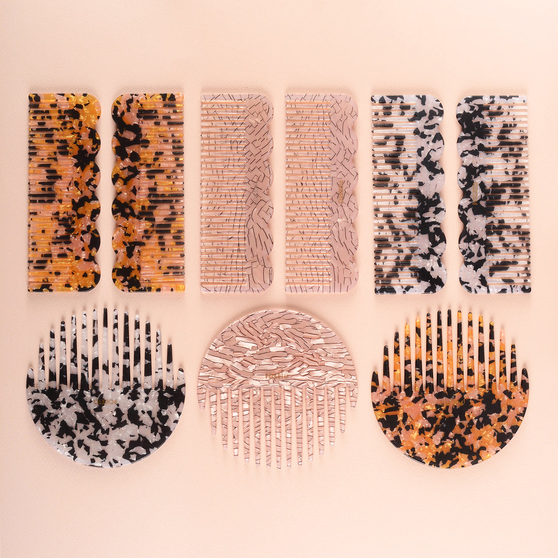 Poketo Wave Comb Black Multi 