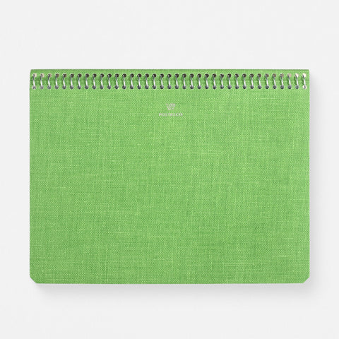 null Apple Green Pingraph Notebook A5 