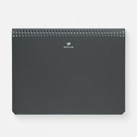 null Postalco Notebook Charcoal Gray Pingraph A5 
