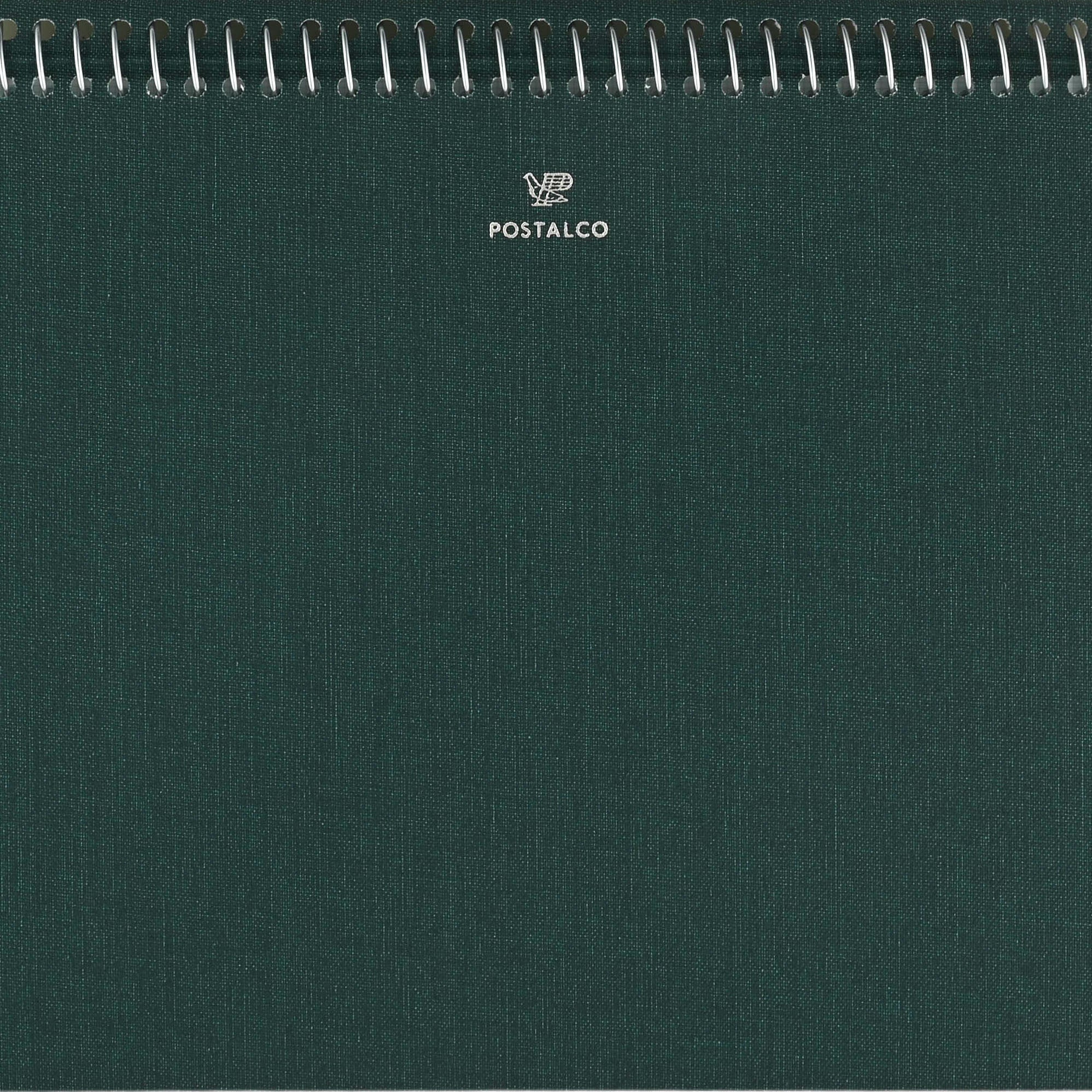 Postalco Hunter Green Pingraph Notebook A5 