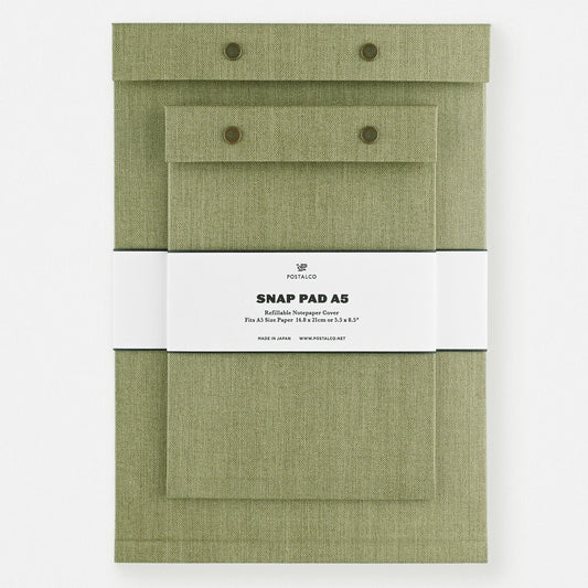 null Postalco Snap Pad HW Light Green | A5 or A4 