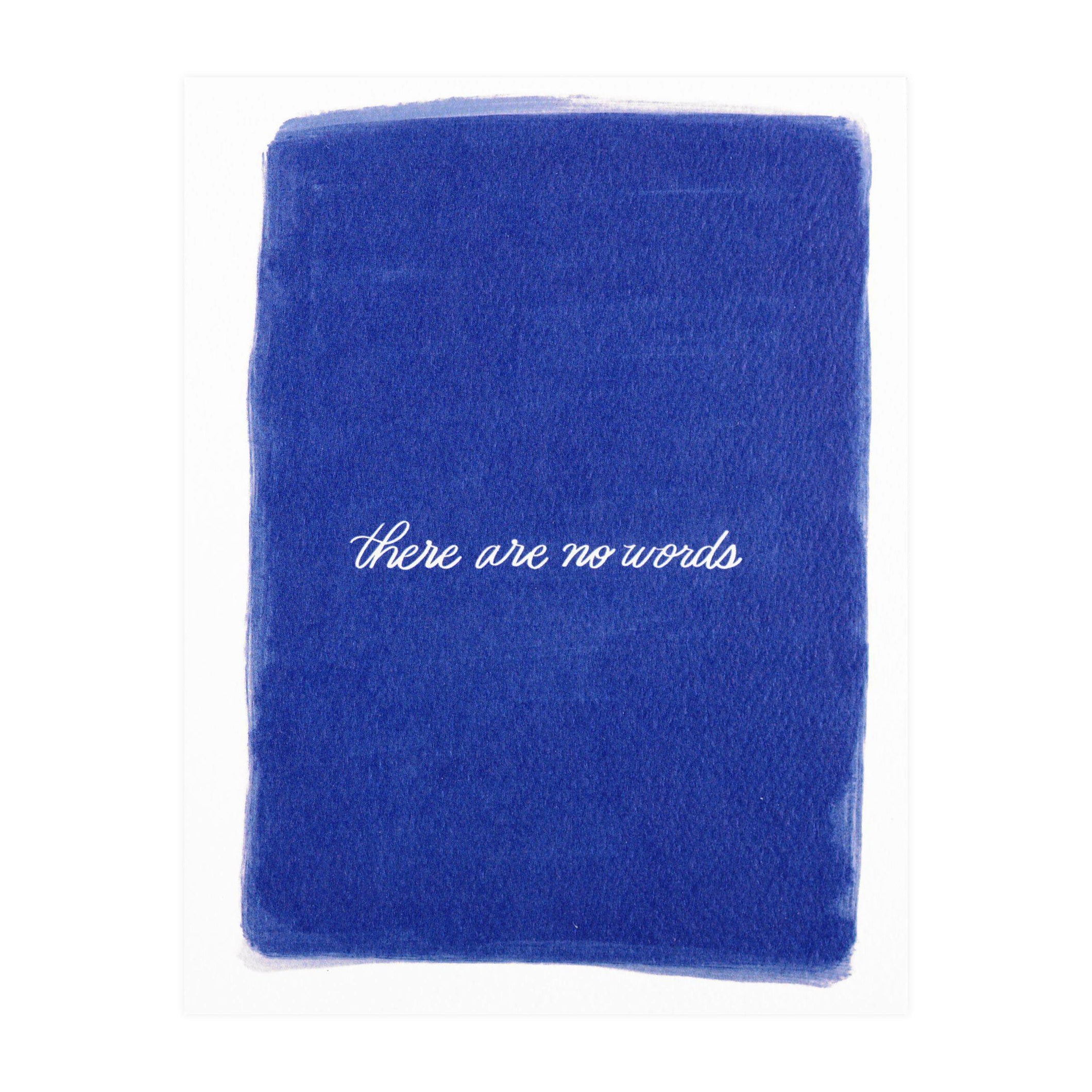 Posterity Paper No Words Greeting Card 