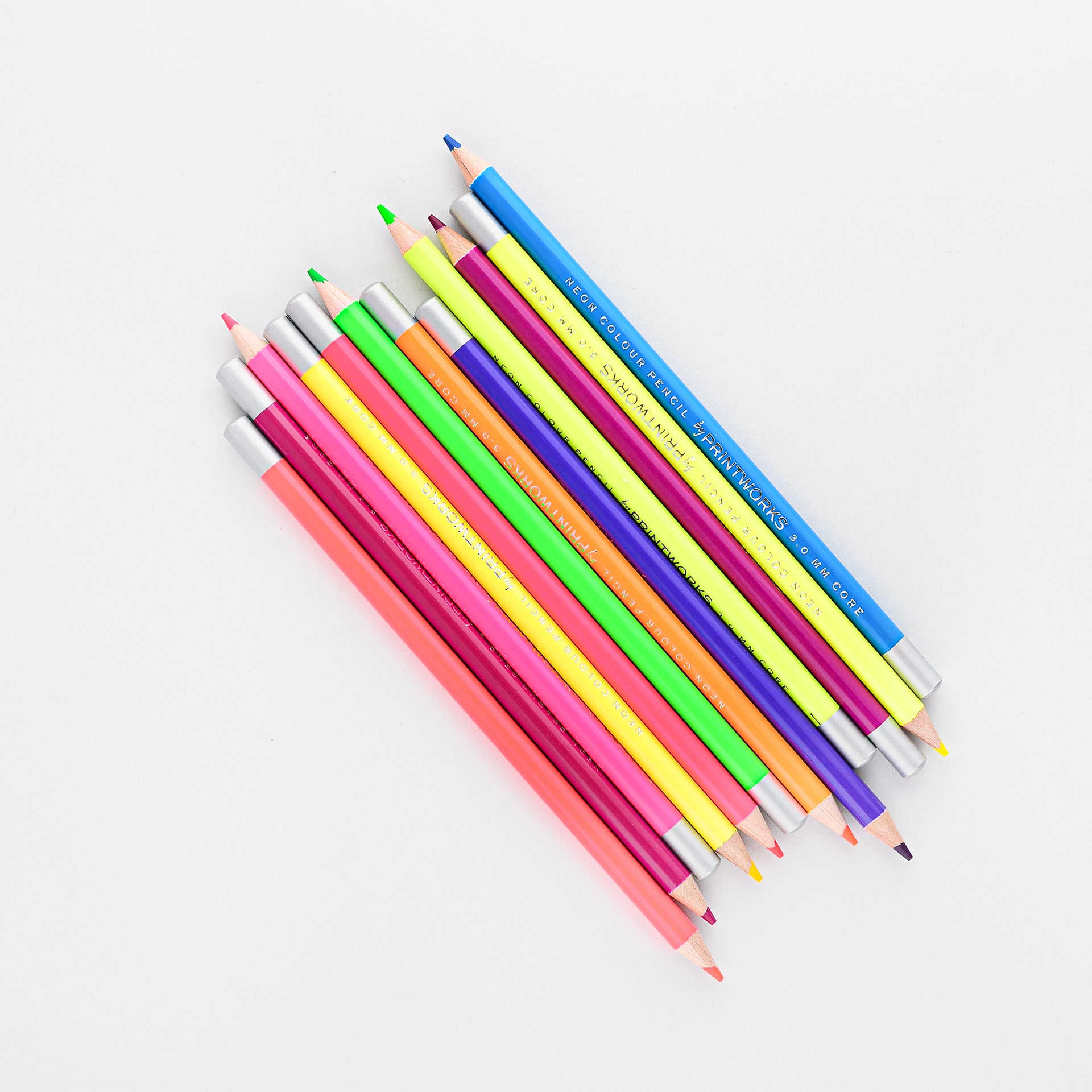 Printworks Printworks Neon Color Pencils Set of Twelve 