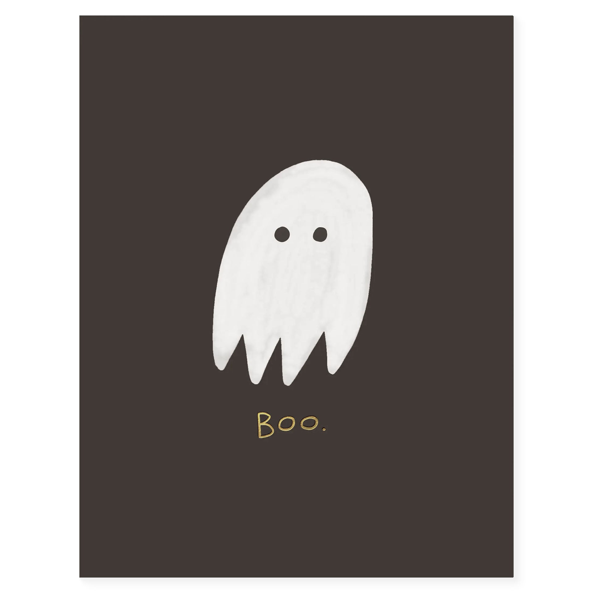 Ramona & Ruth Boo Ghost Halloween Card 