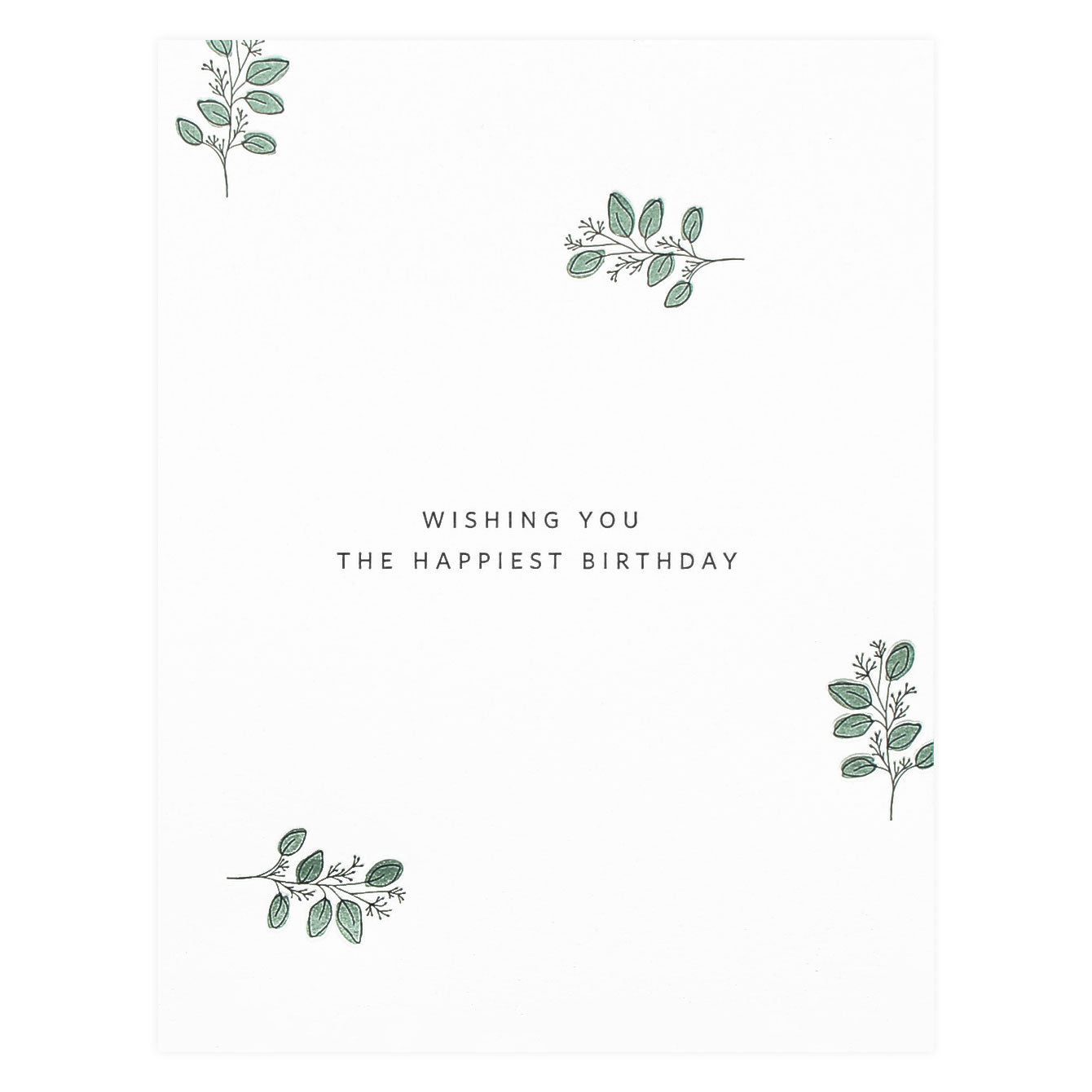 Ramona & Ruth Happy Birthday Eucalyptus Greeting Card 