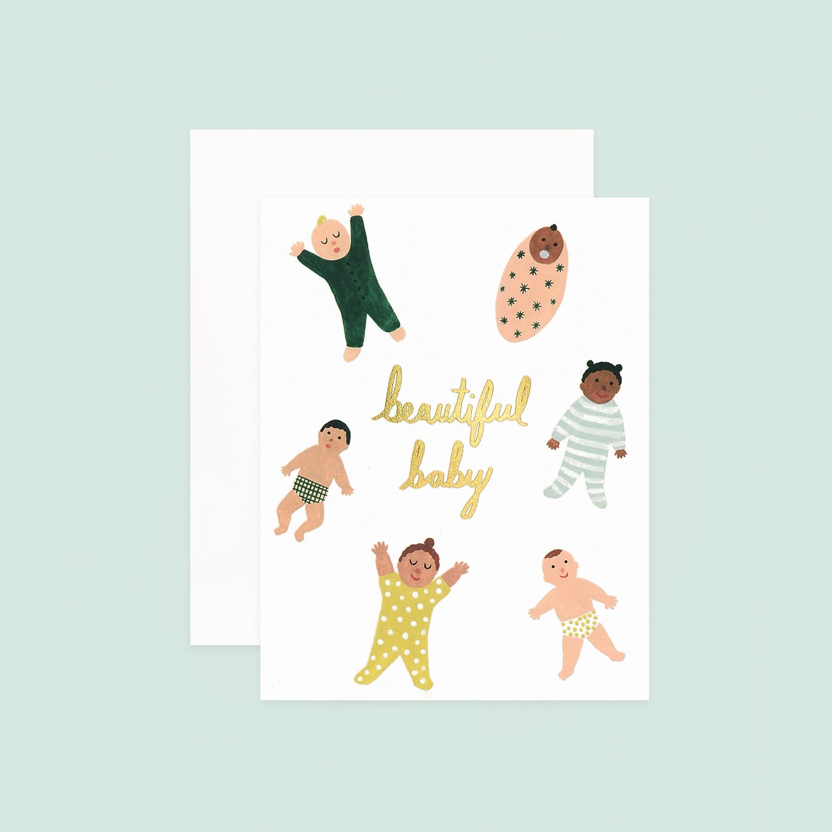 Beautiful Baby Greeting Card